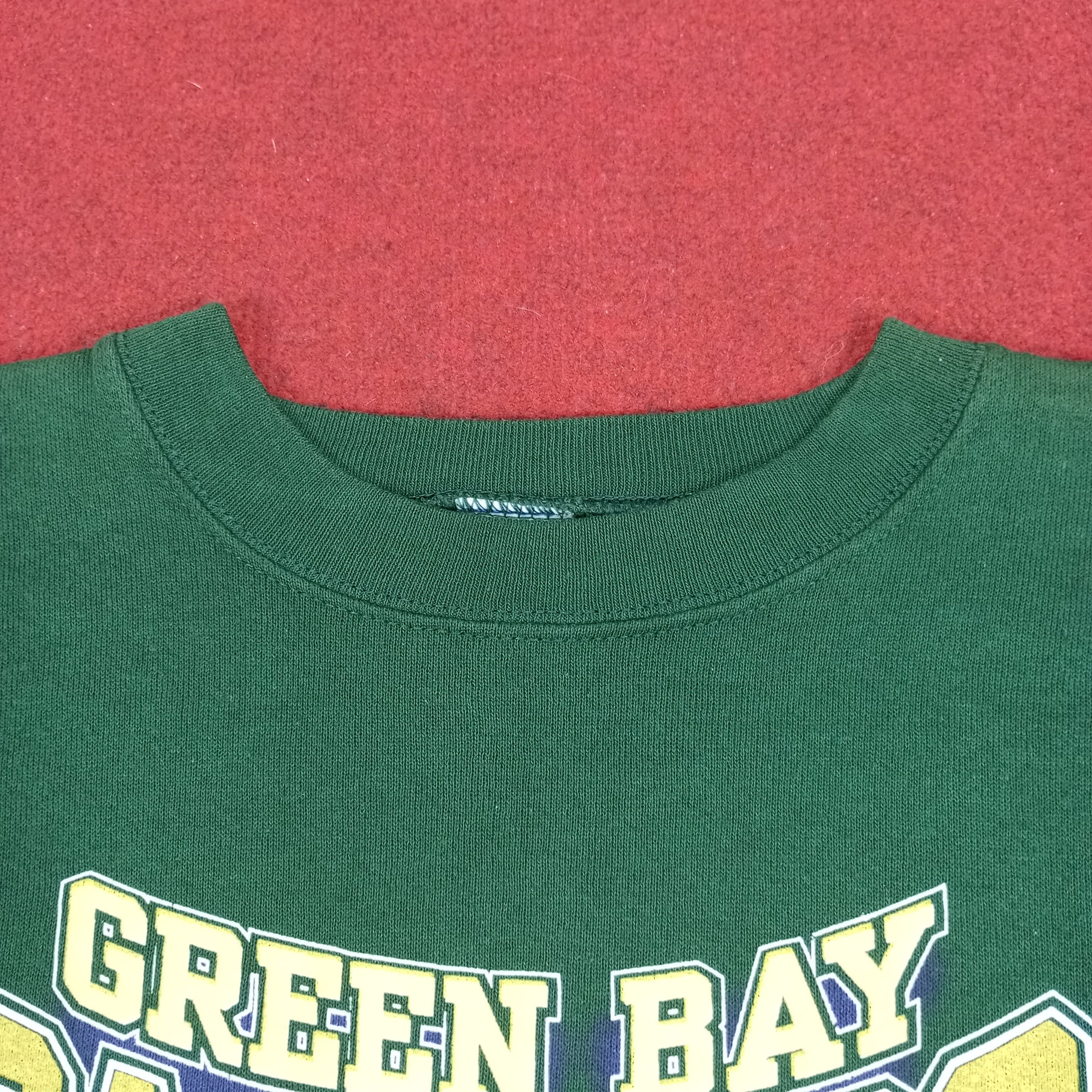 Logo 7 × NFL × Vintage Green Bay Packer Champions Super Bowl XXXI NFL Sweatshirt Size US S / EU 44-46 / 1 - 4 Thumbnail