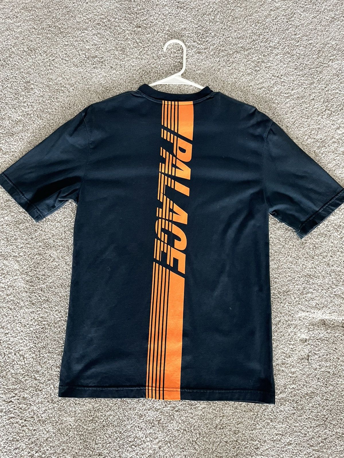 Palace Palace Line T Stripe Shirt Men’s Navy Blue & Yellow RARE Size US S / EU 44-46 / 1 - 1 Thumbnail