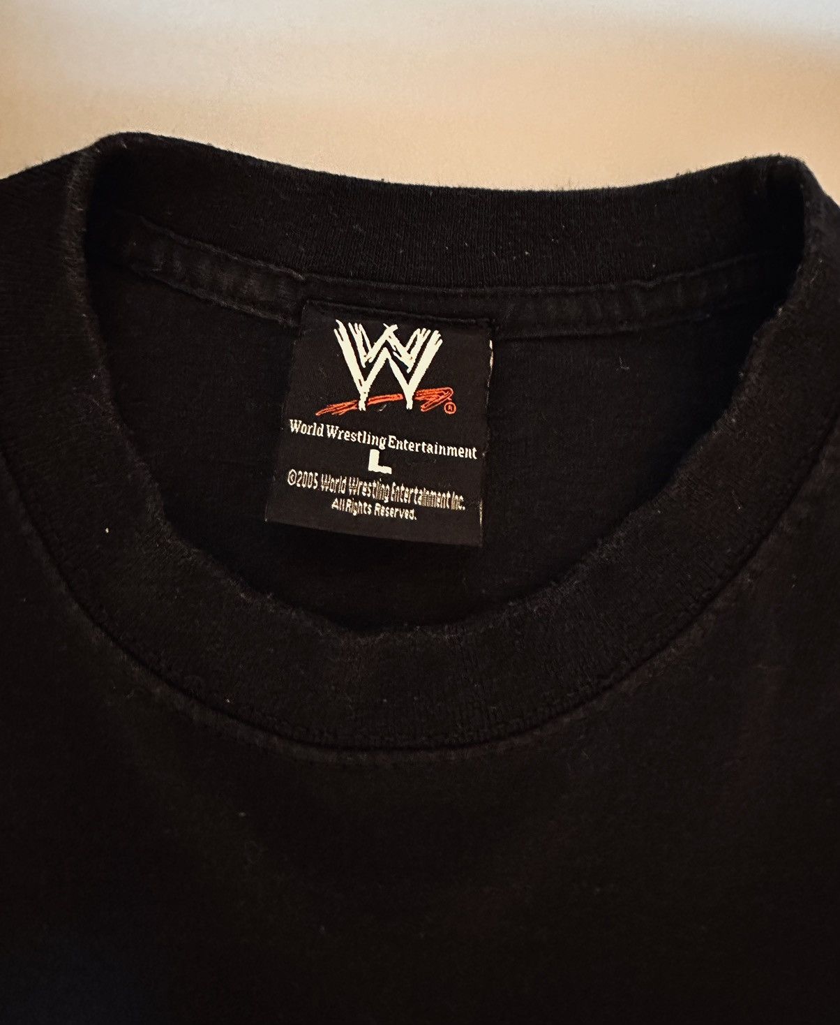 WWE original t-shirt wwe stone cold byob 🍺 2005 Size US L / EU 52-54 / 3 - 6 Thumbnail