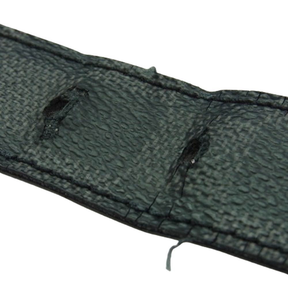 Louis Vuitton Louis Vuitton Black Damier Graphite Belt Size 34 - 8 Thumbnail