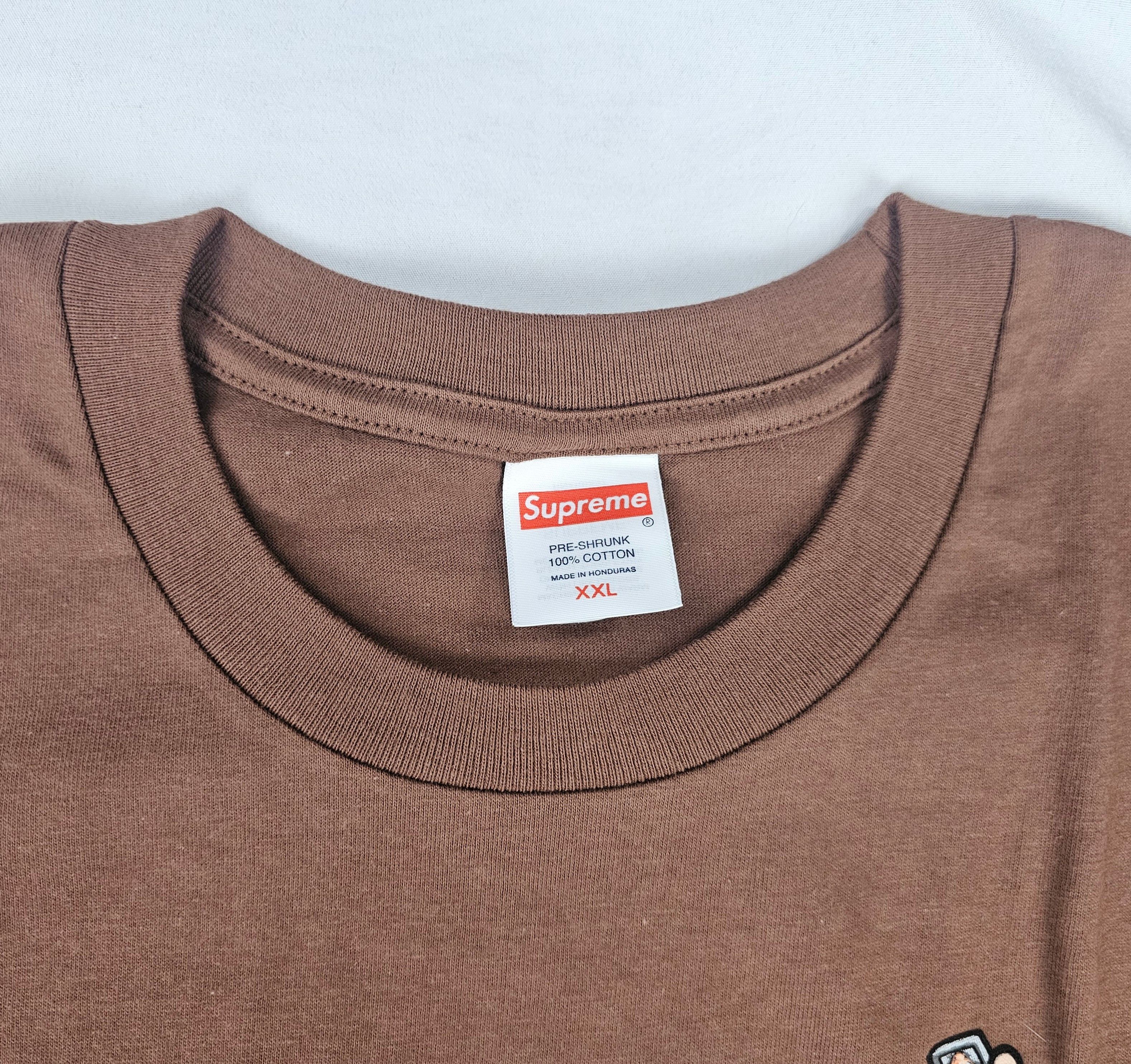 Supreme Supreme Naughty Santa Tee Brown FW25 Size XXL CONFIRMED Size US XXL / EU 58 / 5 - 3 Thumbnail