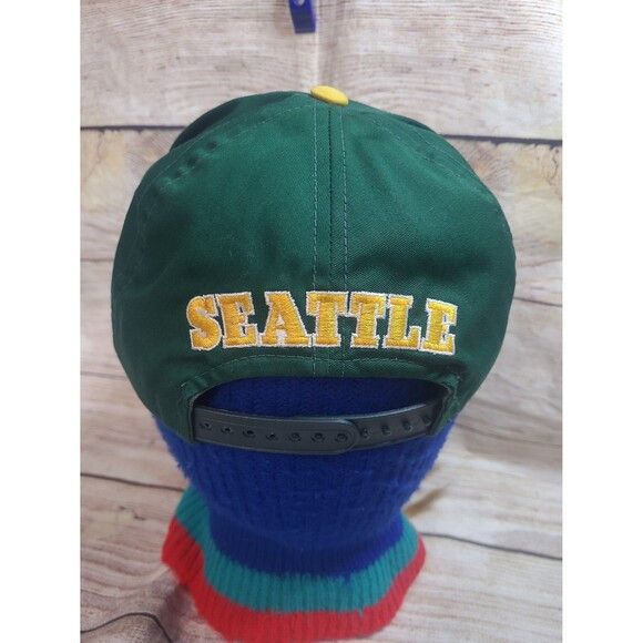 NBA Vintage Seattle Supersonics AJD snapback hat Size ONE SIZE - 6 Thumbnail