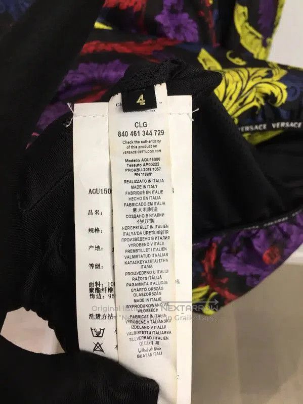 Versace Versace Spring Autumn Multicolor Long Sleeve Jacket . Size US S / EU 44-46 / 1 - 8 Thumbnail