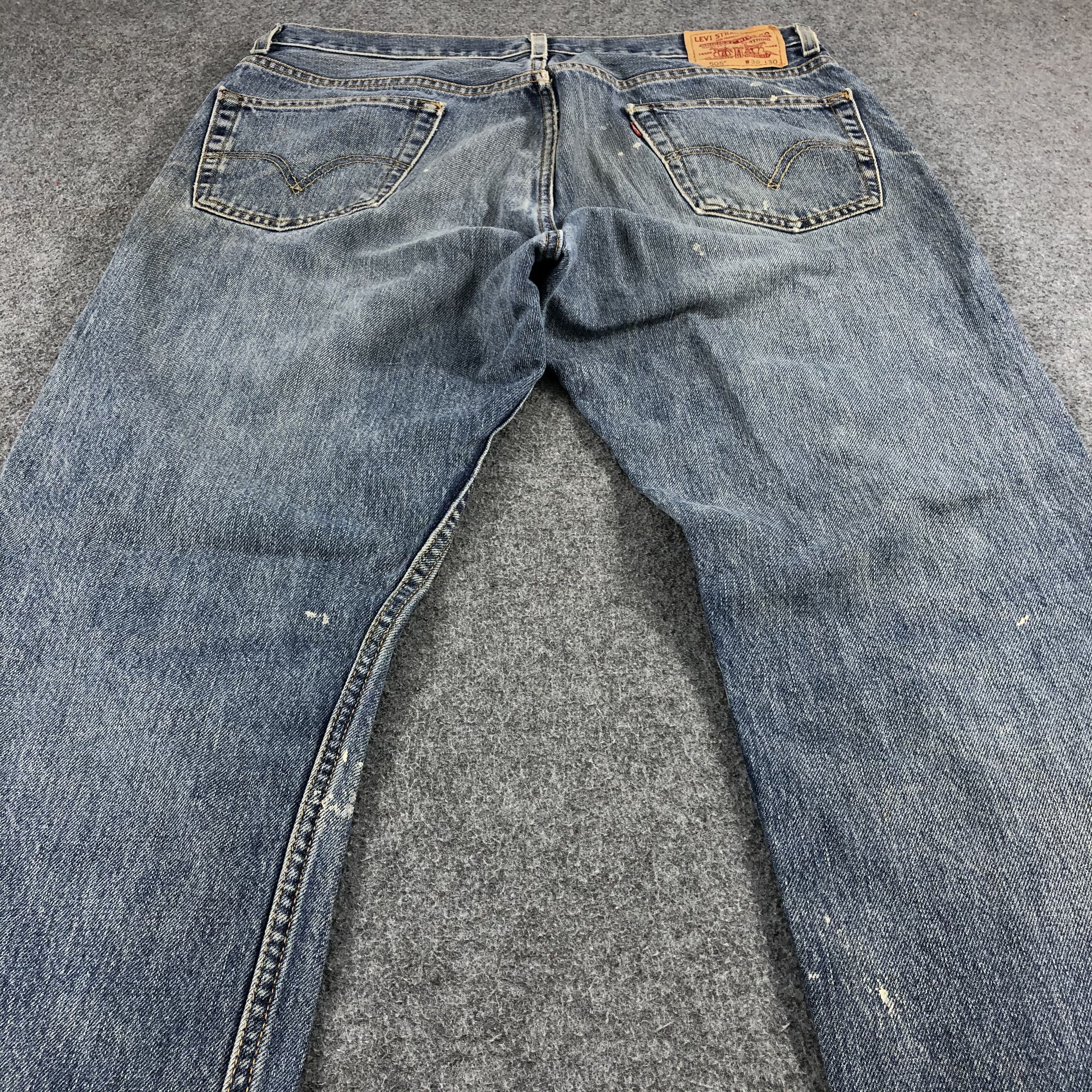 Levi's Vintage Mid Wash Levis 505 Jeans- J1315 Size US 37 - 4 Thumbnail