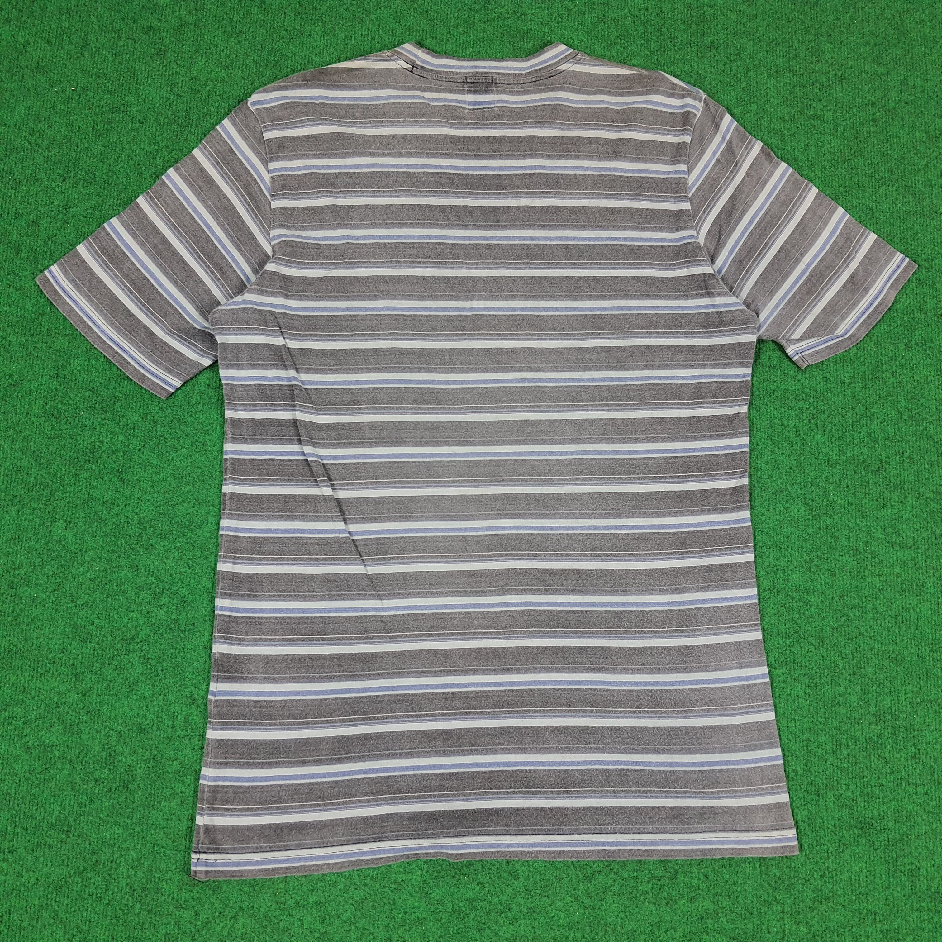 Japanese Brand × Vintage × Yohji Yamamoto Vintage Yohji Yamamoto A.A.R Striped Japan Luxury T-shirt Size US L / EU 52-54 / 3 - 3 Thumbnail