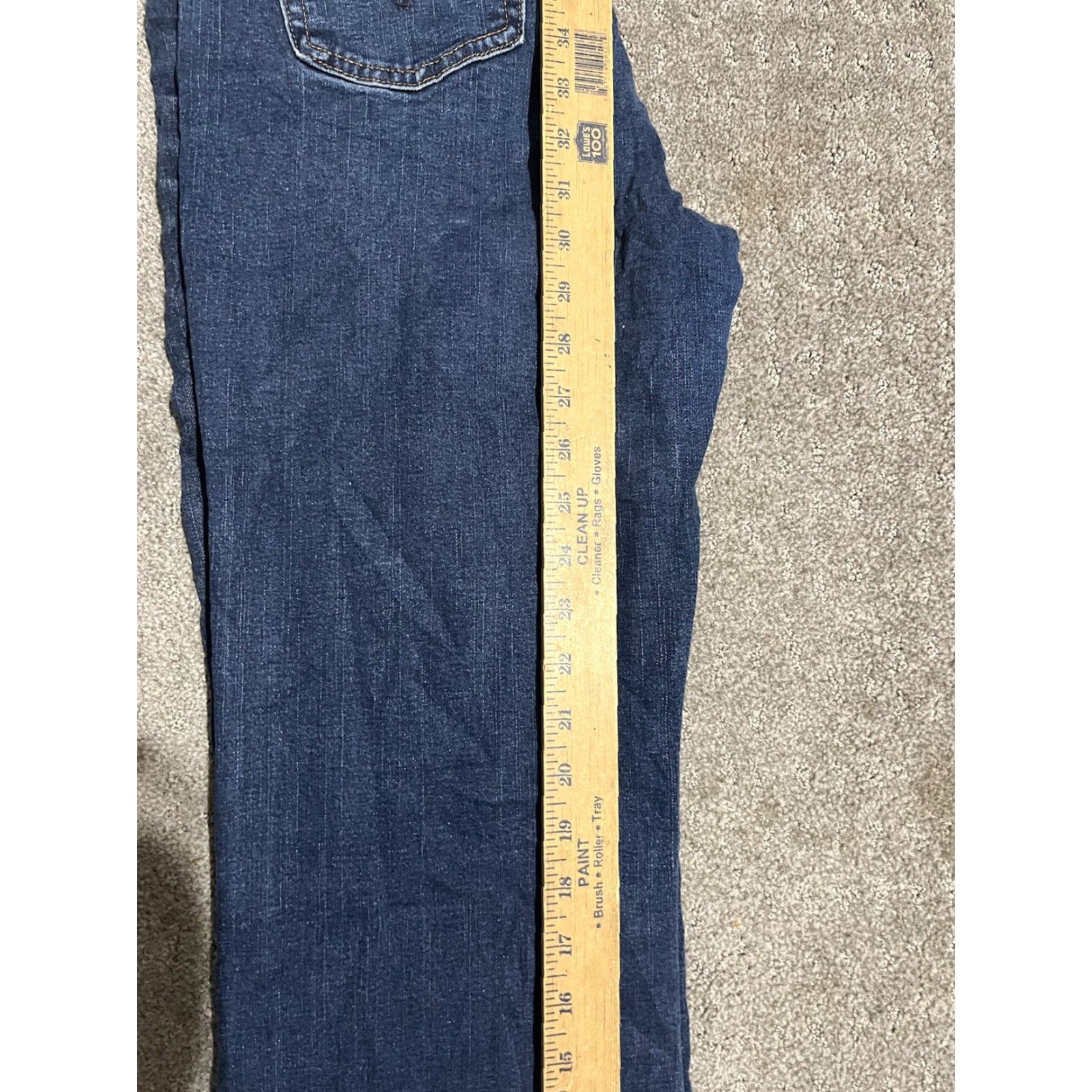 Levi's VINTAGE Levi's Jeans 512 Slim Bootcut Womens 12 Blue Classic Casual Size 34" / US 12 / IT 48 - 8 Thumbnail