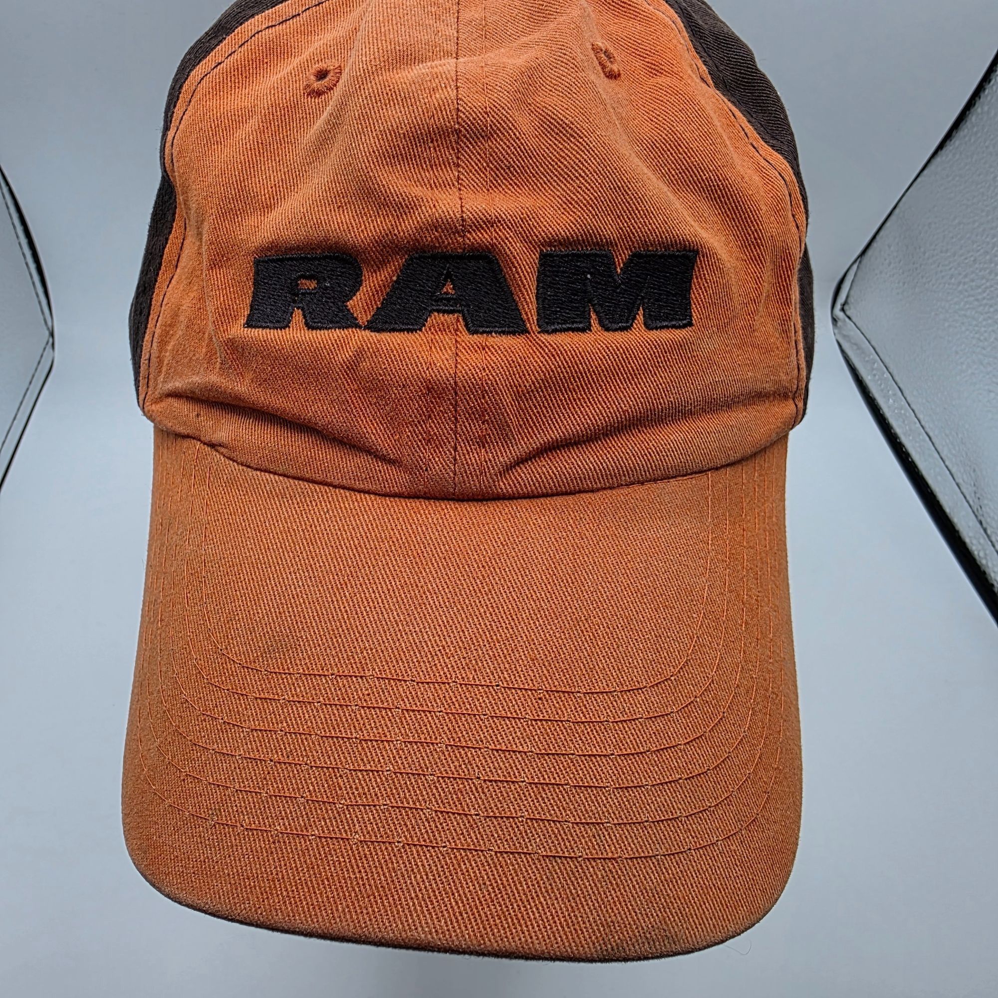 Other Dodge Ram Adults Orange Black Hat Cap Casual Outdoors Adjust Size ONE SIZE - 9 Thumbnail