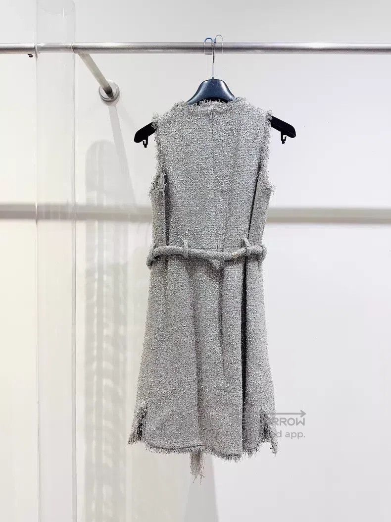 Chanel Chanel Greek series silver silk dress Size XS / US 0-2 / IT 36-38 - 2 Thumbnail