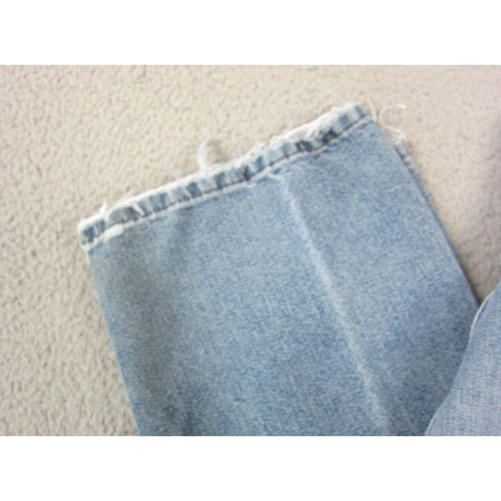 Wrangler VINTAGE Wrangler Jeans Mens Regular Five Star Premium Denim 34 x 30 Blue Y2K 90s Workwear Baggy Carpenter Straight Pants Size US 34 / EU 50 - 4 Thumbnail