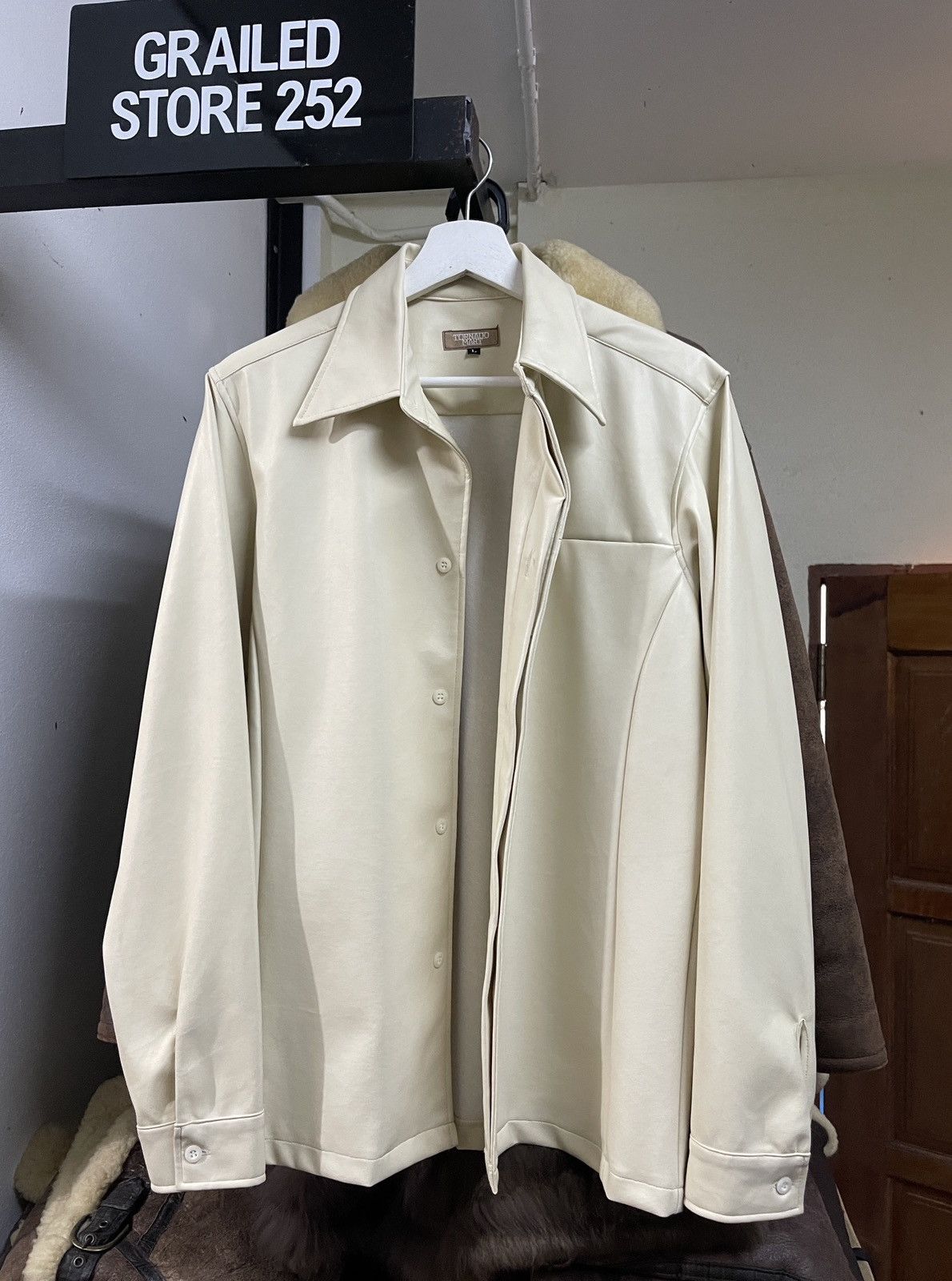 Tornado Mart Tornado Mart Polyester Coating Fabric Jacket Size L / US 10 / IT 46 - 2 Thumbnail