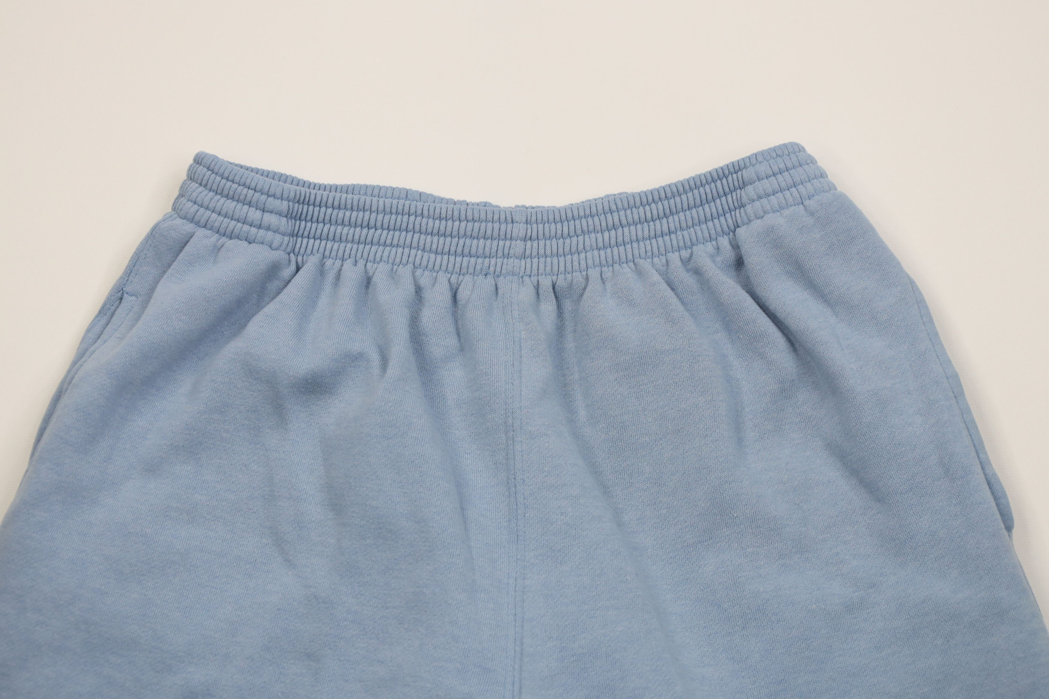 Vintage Vintage 90s Streetwear Blank Sweatpants Joggers Light Blue Size 26" / US 2 / IT 38 - 2 Thumbnail