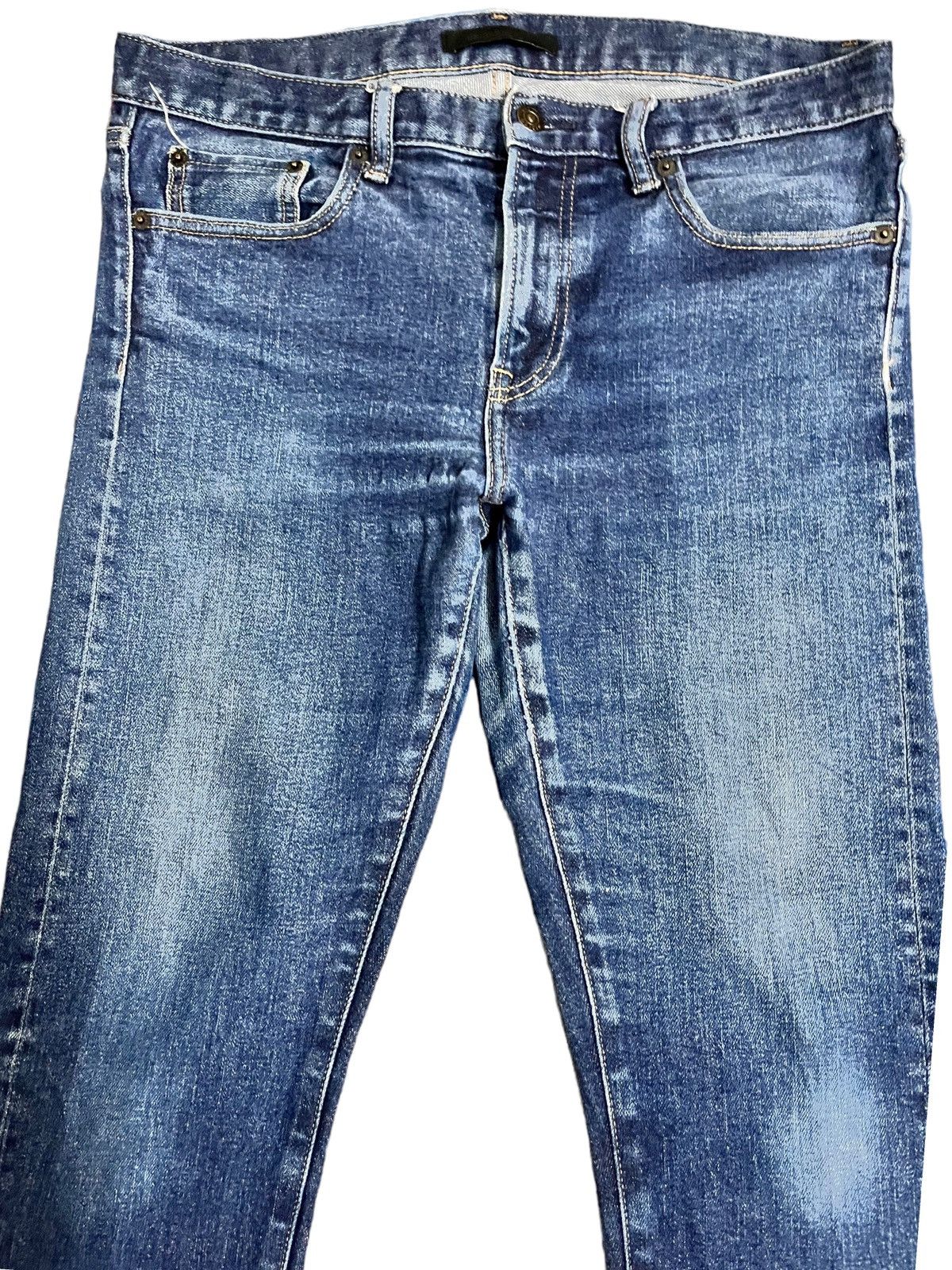Jun Takahashi × Salvage × Uniqlo Vintage Japanese Brand Uniqlo Salvage Style Jeans Size US 34 / EU 50 - 2 Thumbnail