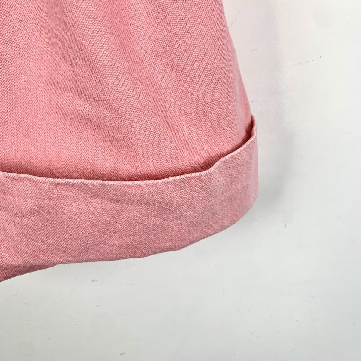 Miu Miu MiuMiu Pink Logo Printed Cotton Casual Shorts K26WX Size 26" / US 2 / IT 38 - 4 Thumbnail