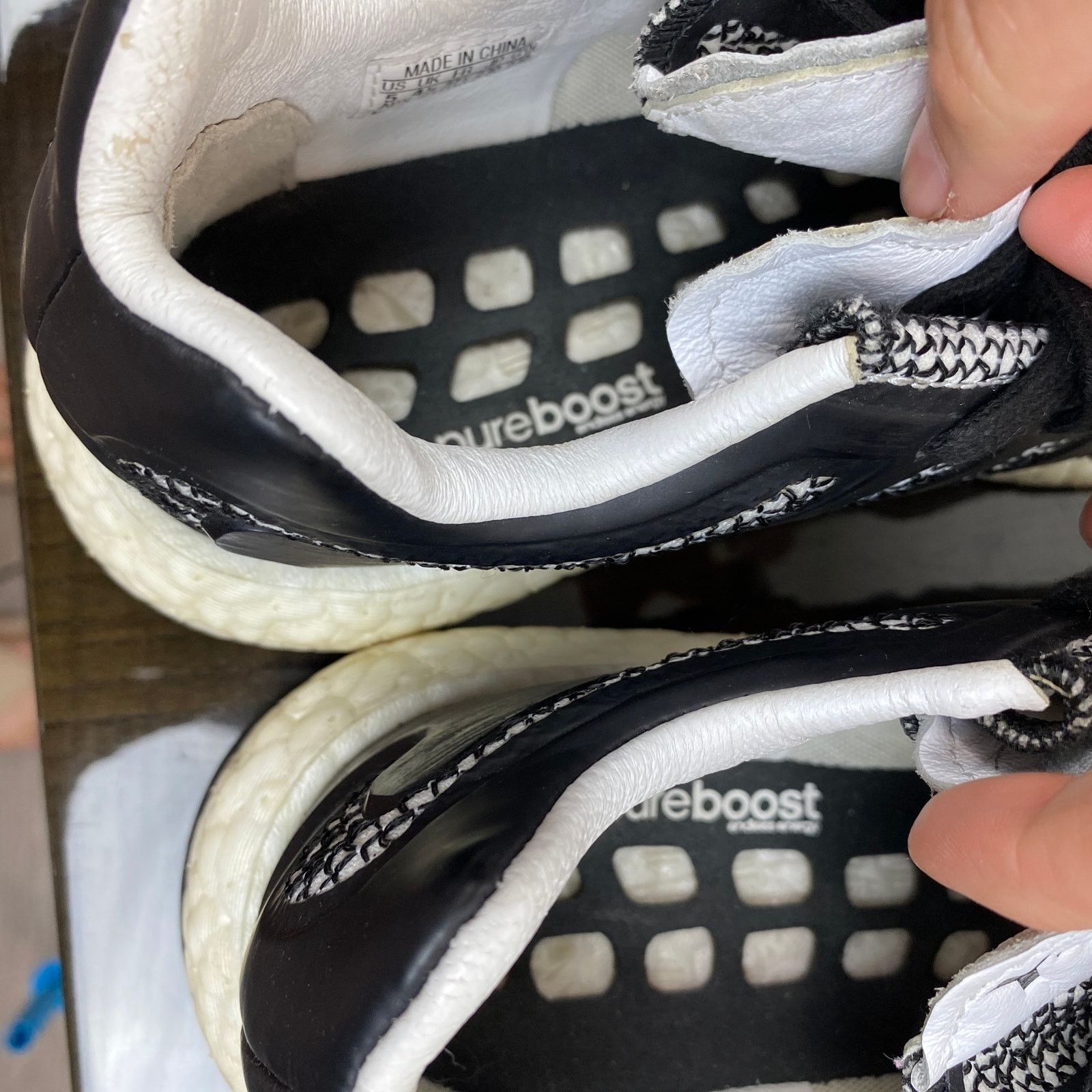 Adidas × Y-3 × Yohji Yamamoto Y-3 Yohji Yamamoto Adidas PureBoost Oreo Sneakers Shoes Ws 6 Size US 6 / IT 36 - 8 Thumbnail