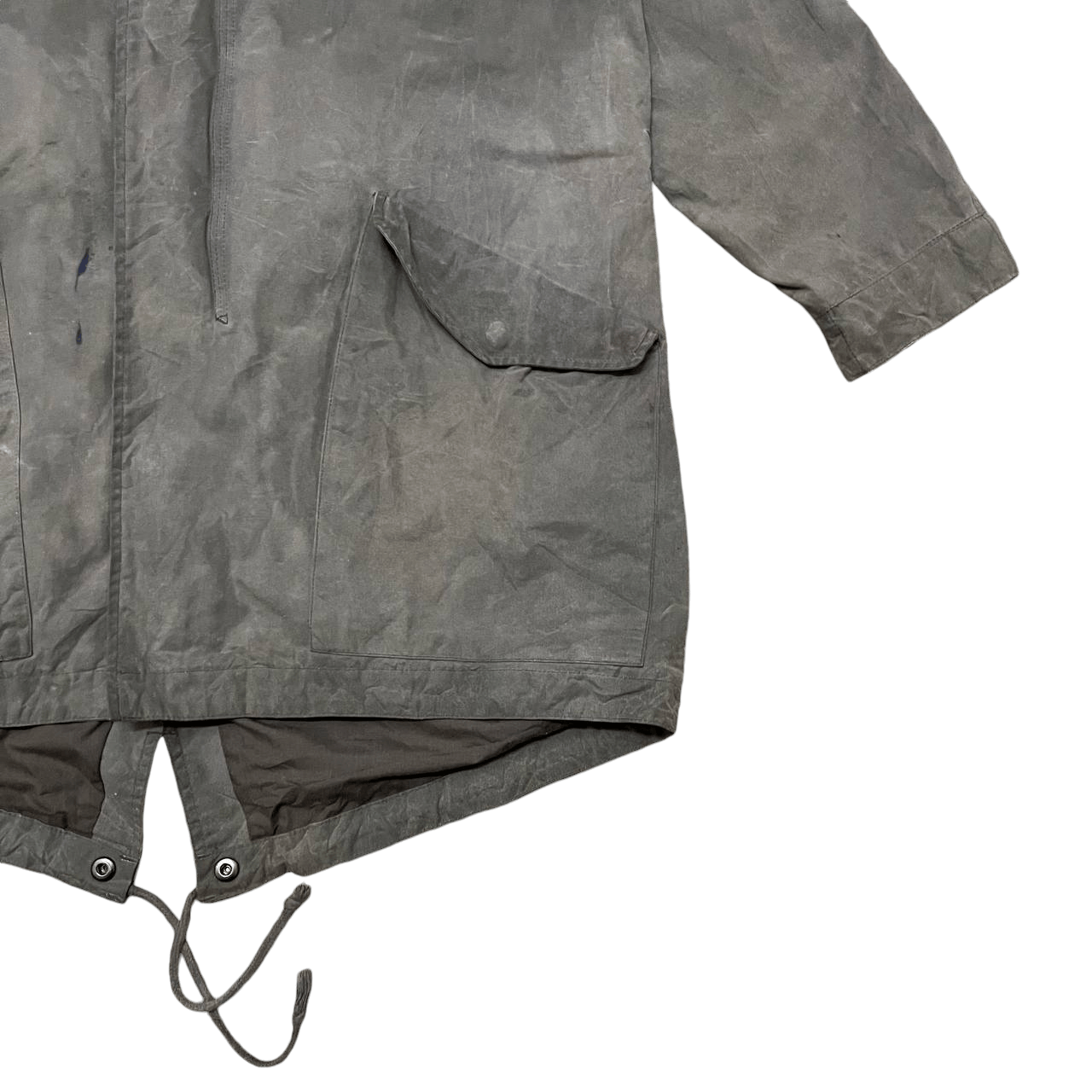 Steven Alan Vintage Steven Alan Waxed Parka Fishtail Size US S / EU 44-46 / 1 - 4 Thumbnail