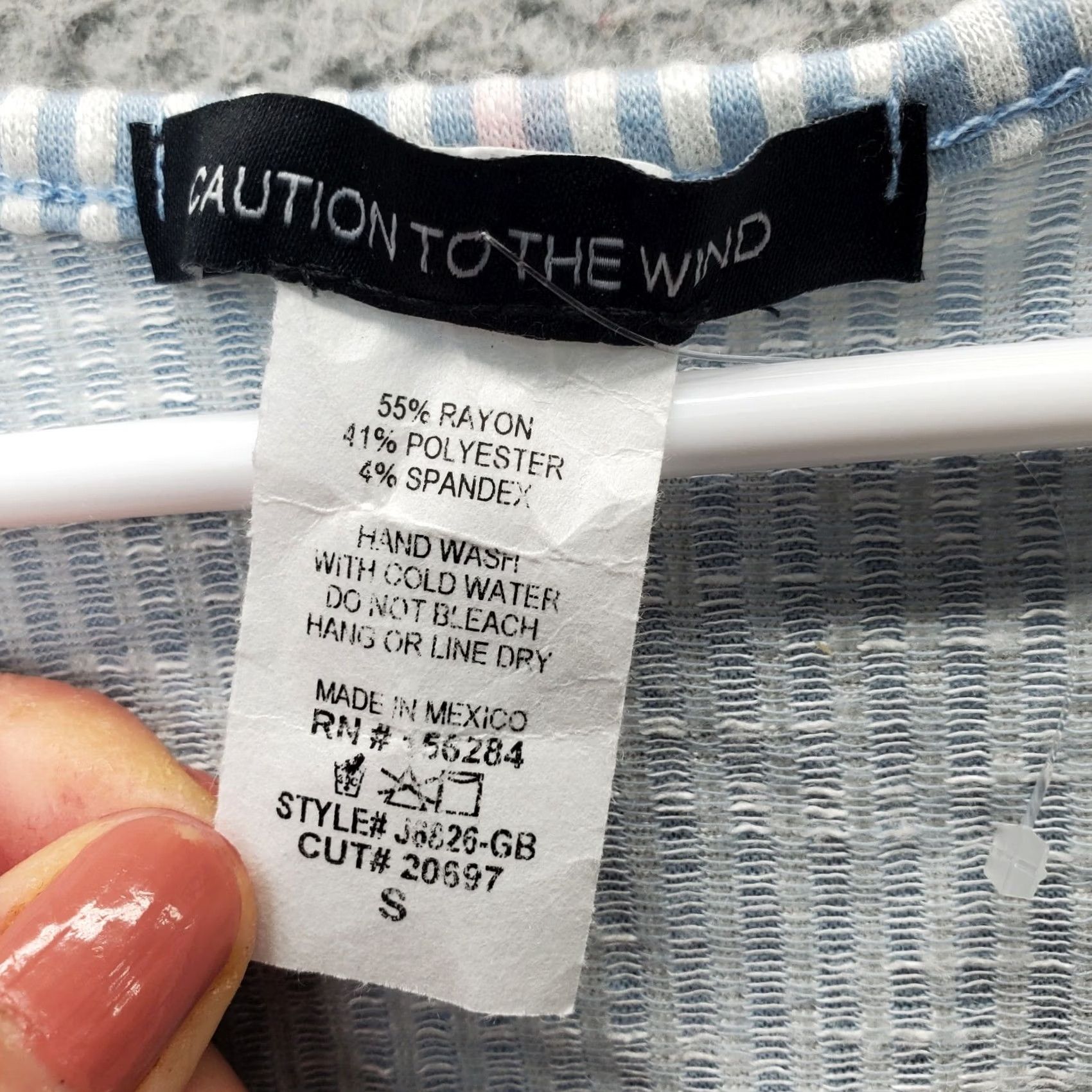 Vintage Caution To The Wind Romper Womens Small Multi Striped Rayon Stretch Tie Waist Size 28" / US 6 / IT 42 - 4 Thumbnail