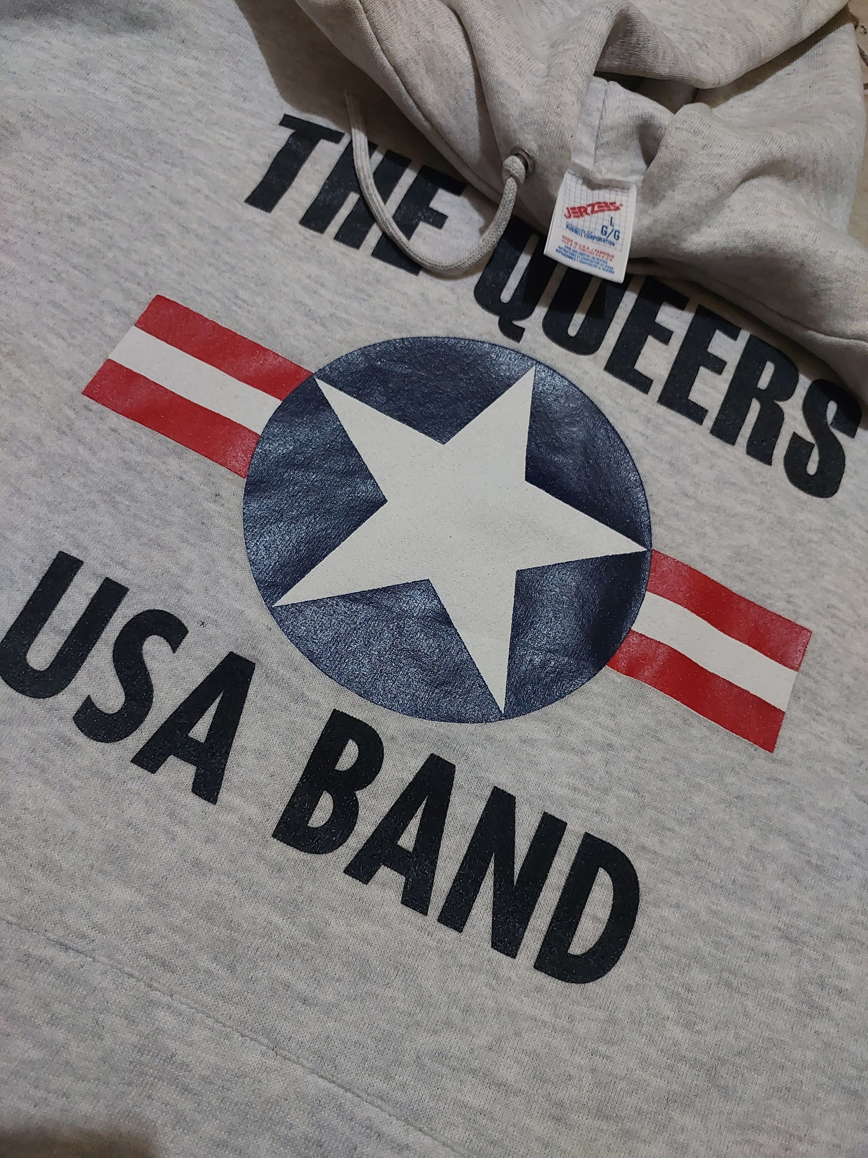 Vintage Vintage 90's The Queers Hoodie Size US L / EU 52-54 / 3 - 3 Thumbnail