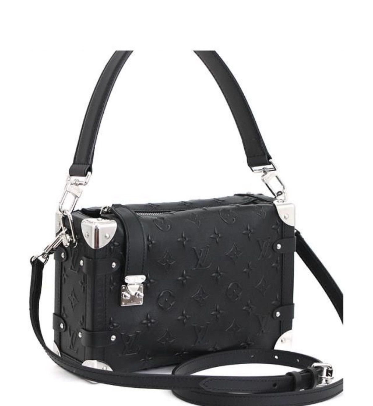 Louis Vuitton Louis Vuitton Side Trunk MM Handbag Leather Size ONE SIZE - 1 Thumbnail
