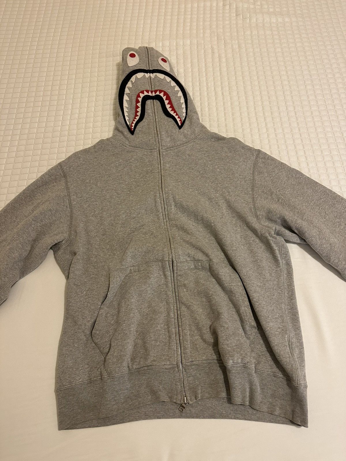 Bape 2005 BAPE 2ND SHARK FULL ZIP HOODIE Size US M / EU 48-50 / 2 - 2 Thumbnail