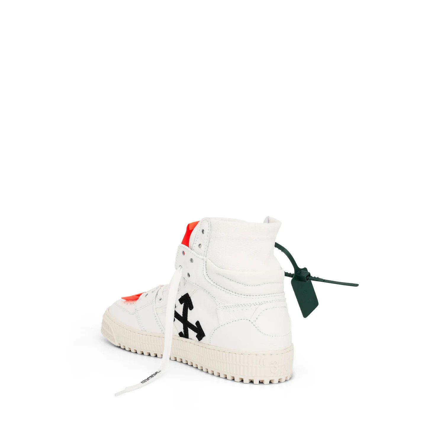 Off-White o1mris0824 Sneaker in White & Orange Size US 10 / EU 43 - 3 Thumbnail