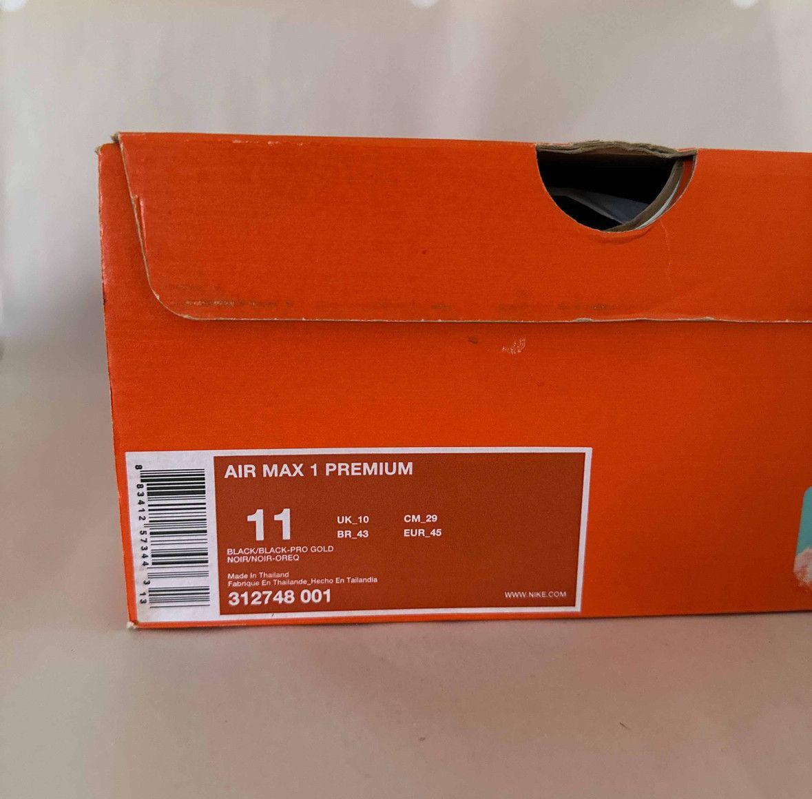 Nike BRAND NEW *RARE* NIKE AIR MAX 1 PREMIUM BEAST PACK SZ 11 Size US 11 / EU 44 - 7 Thumbnail