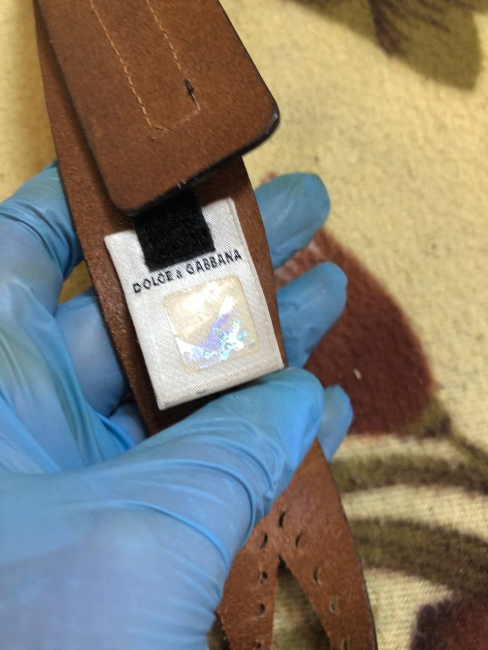 Dolce & Gabbana Luxury Leather belt Dolce & Gabbana Brown Size ONE SIZE - 2 Thumbnail