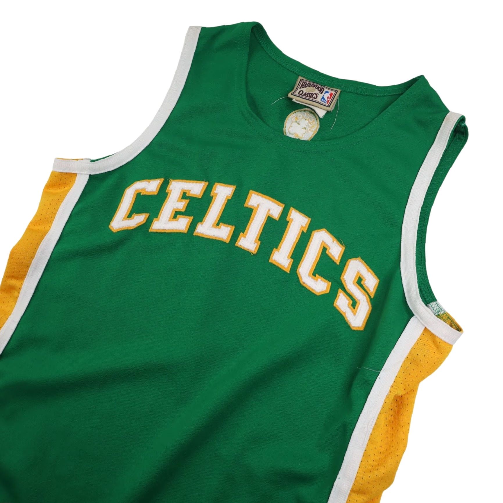 Vintage VINTAGE Majestic Hardwood Classics Boston Celtics Jersey Tank Mens Medium Green Celtics Men's Tank Max 9/10 Size US M / EU 48-50 / 2 - 2 Thumbnail
