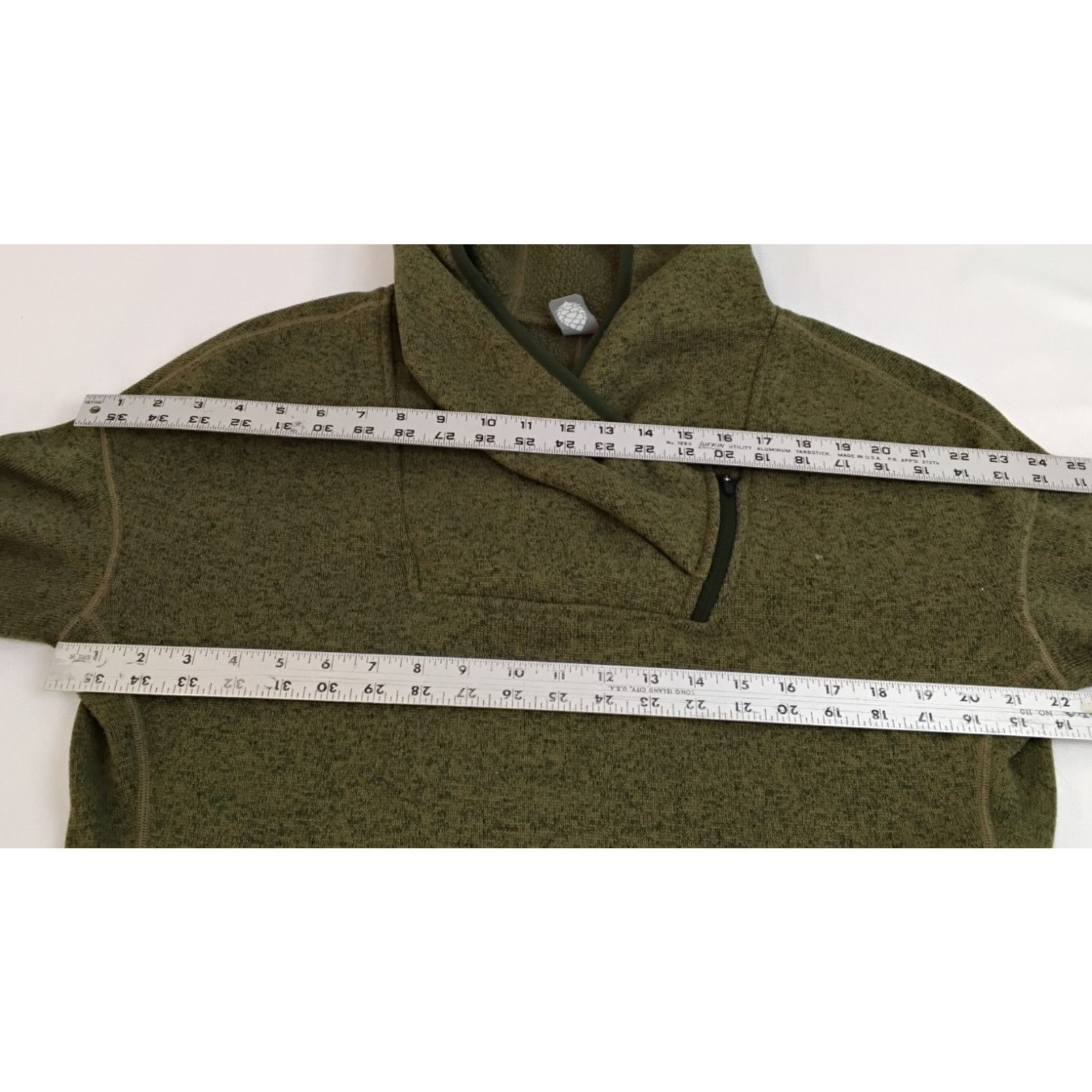 Stio Stio Sweetwater Fleece Hoodie Women's XL Green Sweatshirt Size XL / US 12-14 / IT 48-50 - 13 Thumbnail