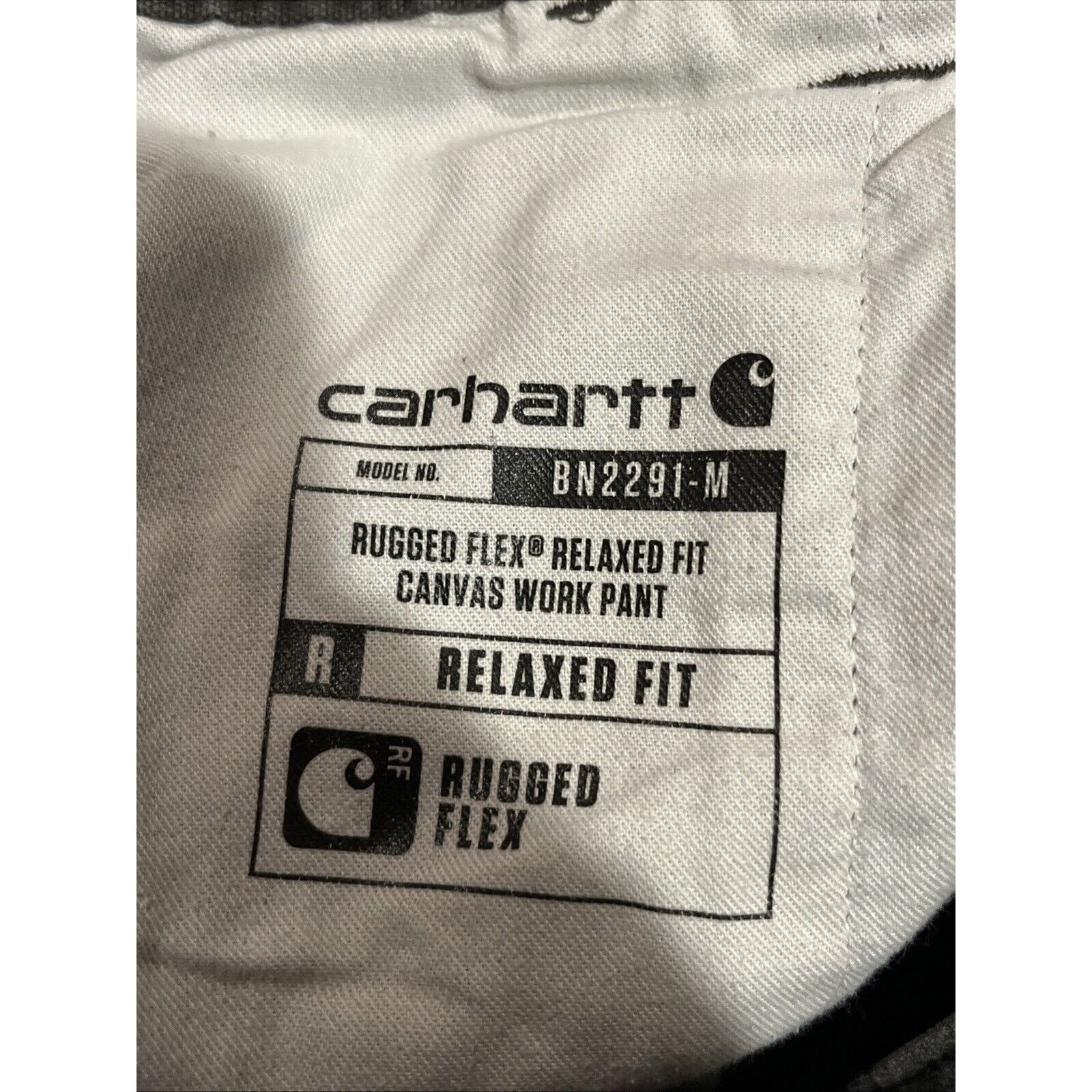 Carhartt Carhartt Men’s 42x31 Canvas Carpenter Workwear Gray Work Size US 42 / EU 58 - 13 Thumbnail