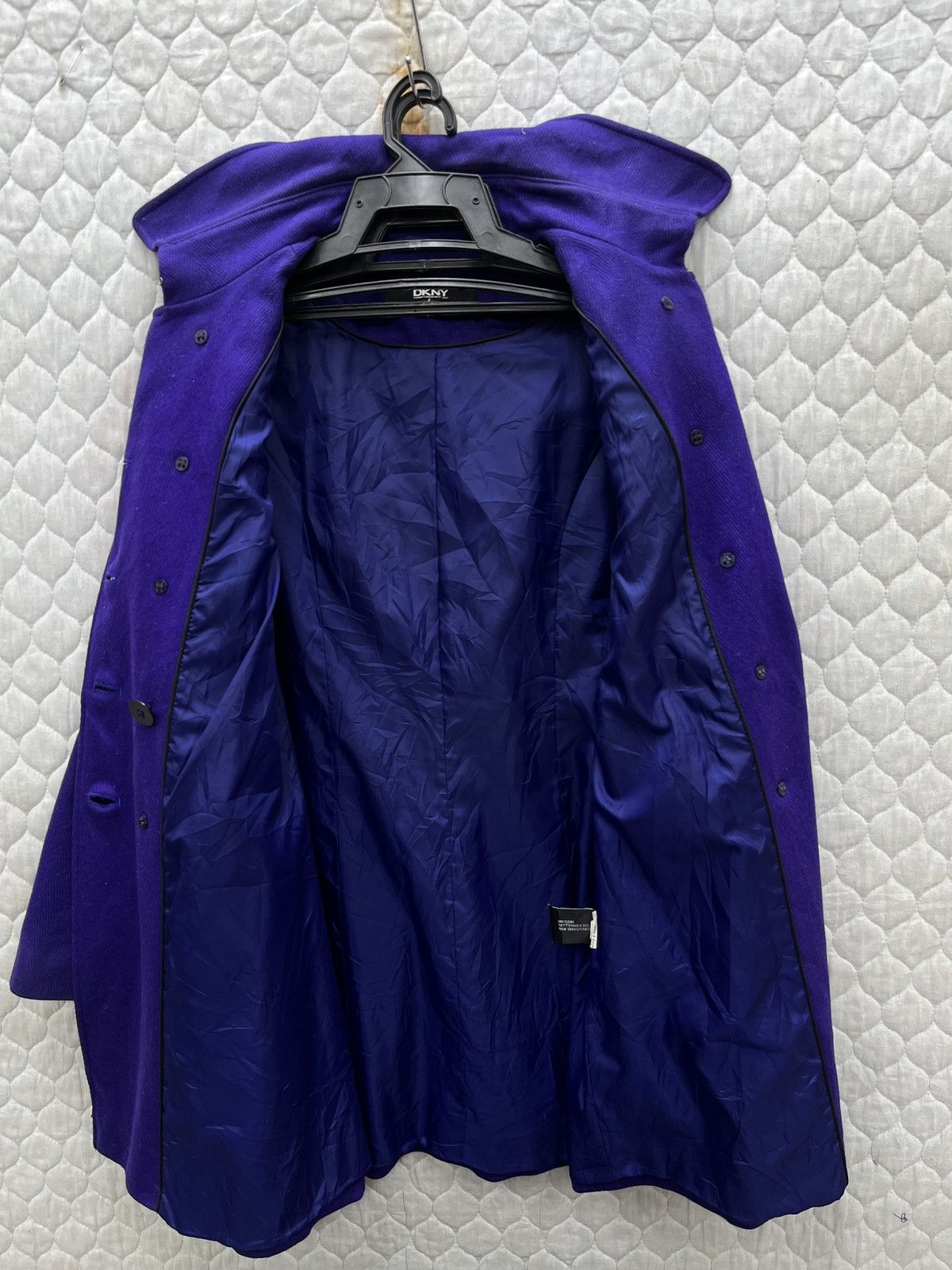 DKNY 🔥🔥🔥STEALS DKNY PURPLE COAT Size M / US 6-8 / IT 42-44 - 5 Thumbnail
