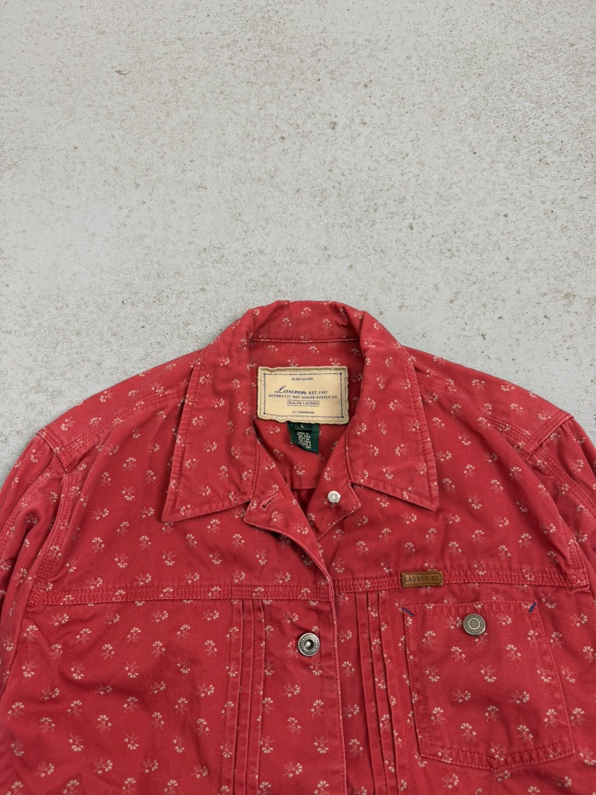 Lauren Ralph Lauren Vintage Ralph Lauren Country Jeans Jacket Size L / US 10 / IT 46 - 5 Thumbnail