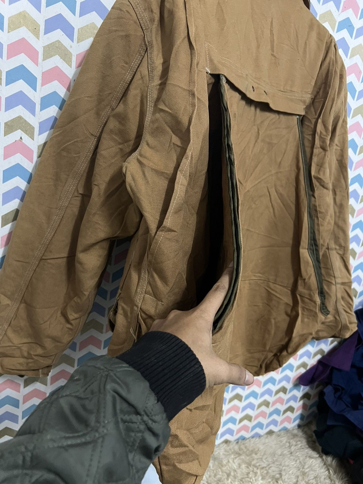 Carhartt 80s Carhartt Hunting Nice Jacket Size US L / EU 52-54 / 3 - 10 Thumbnail