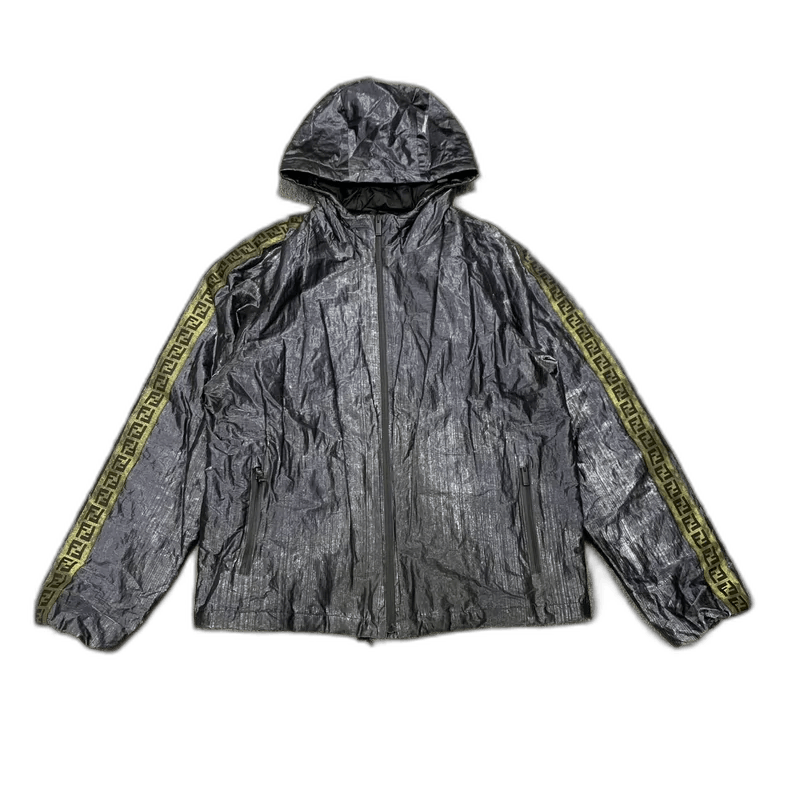 Fendi Fendi Metallic Nylon Hooded Jacket Size US L / EU 52-54 / 3 - 1 Thumbnail