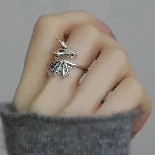 Japanese Brand Dragon Adjustable Ring Size ONE SIZE - 2 Thumbnail