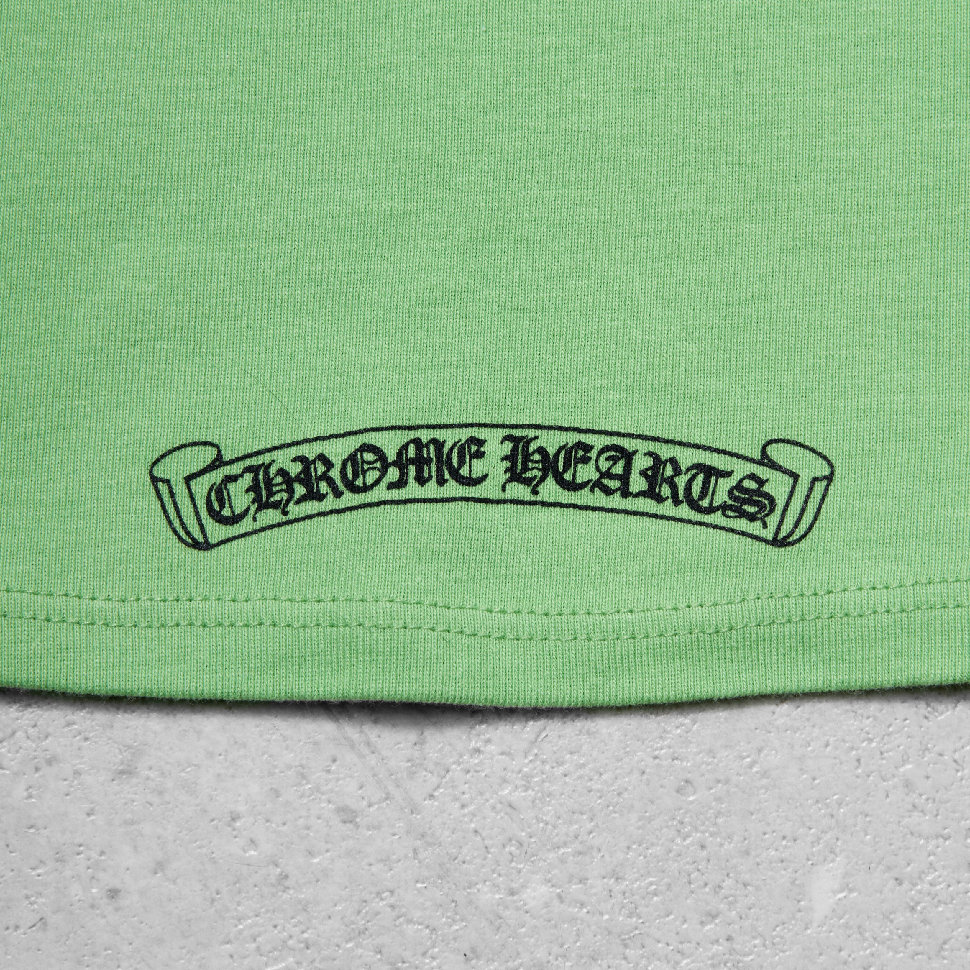 Chrome Hearts CHROME HEARTS Matty Boy Green Limited Short Sleeve Tee Size S / US 4 / IT 40 - 6 Thumbnail