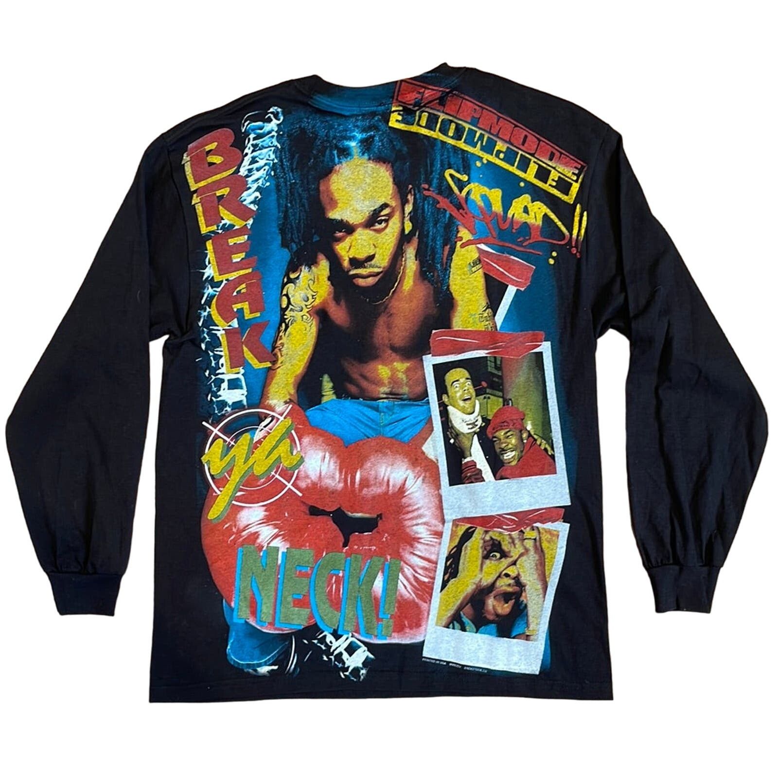 Rap Tees Busta Rhymes AOP LS M Size US M / EU 48-50 / 2 - 3 Thumbnail
