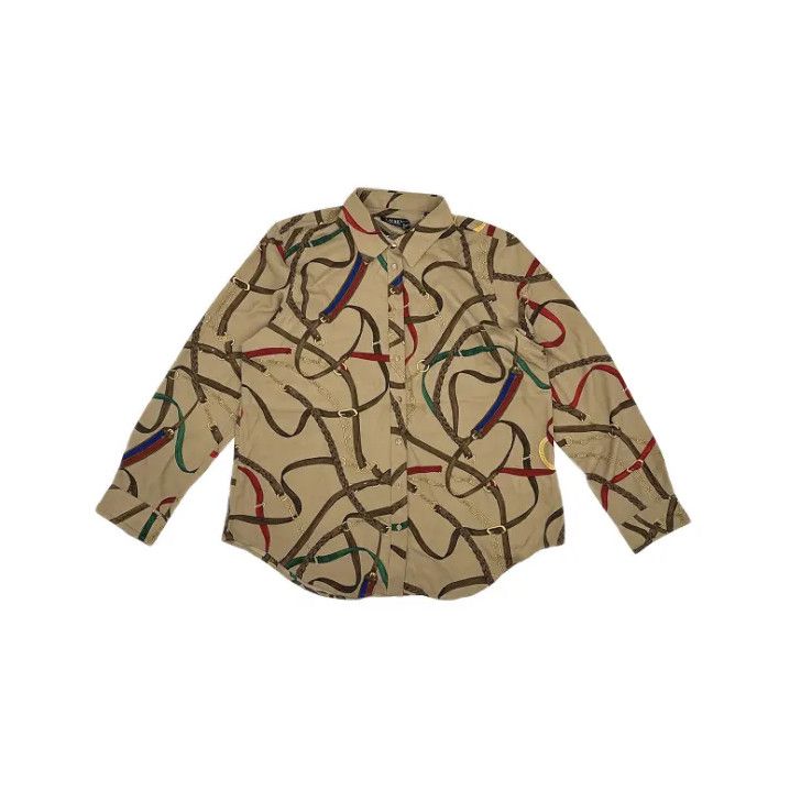 Polo Ralph Lauren Ralph Lauren Long-Sleeve Patterned Button-Up Shirt Size US XXL / EU 58 / 5 - 1 Thumbnail