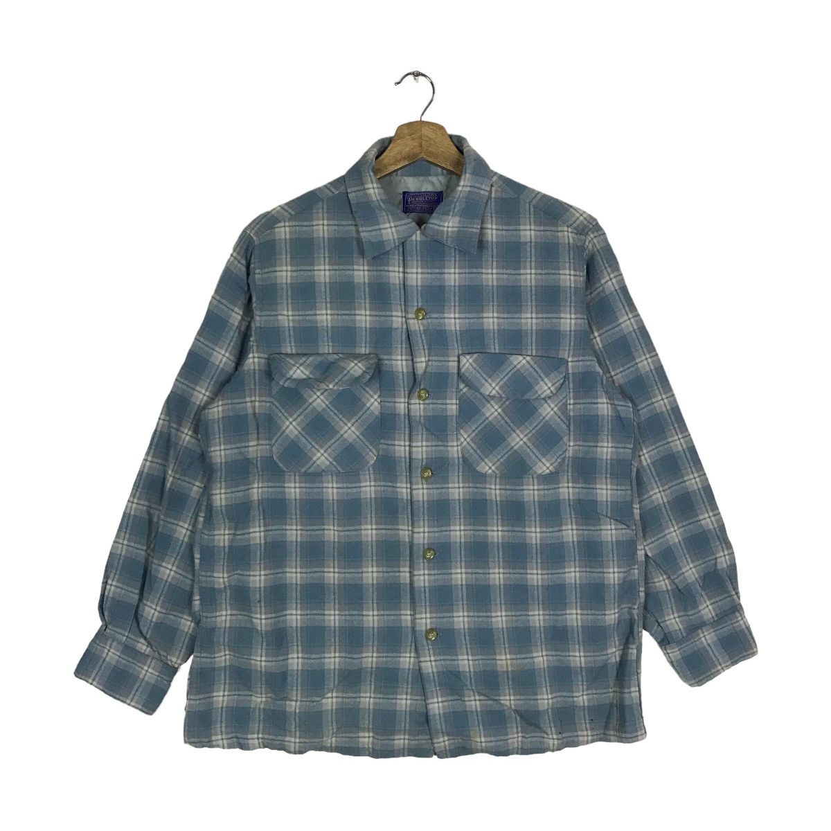 トップス 50' PENDLETON Vintage wool check shirt 50' PENDLETON Vintage wool check shirt
