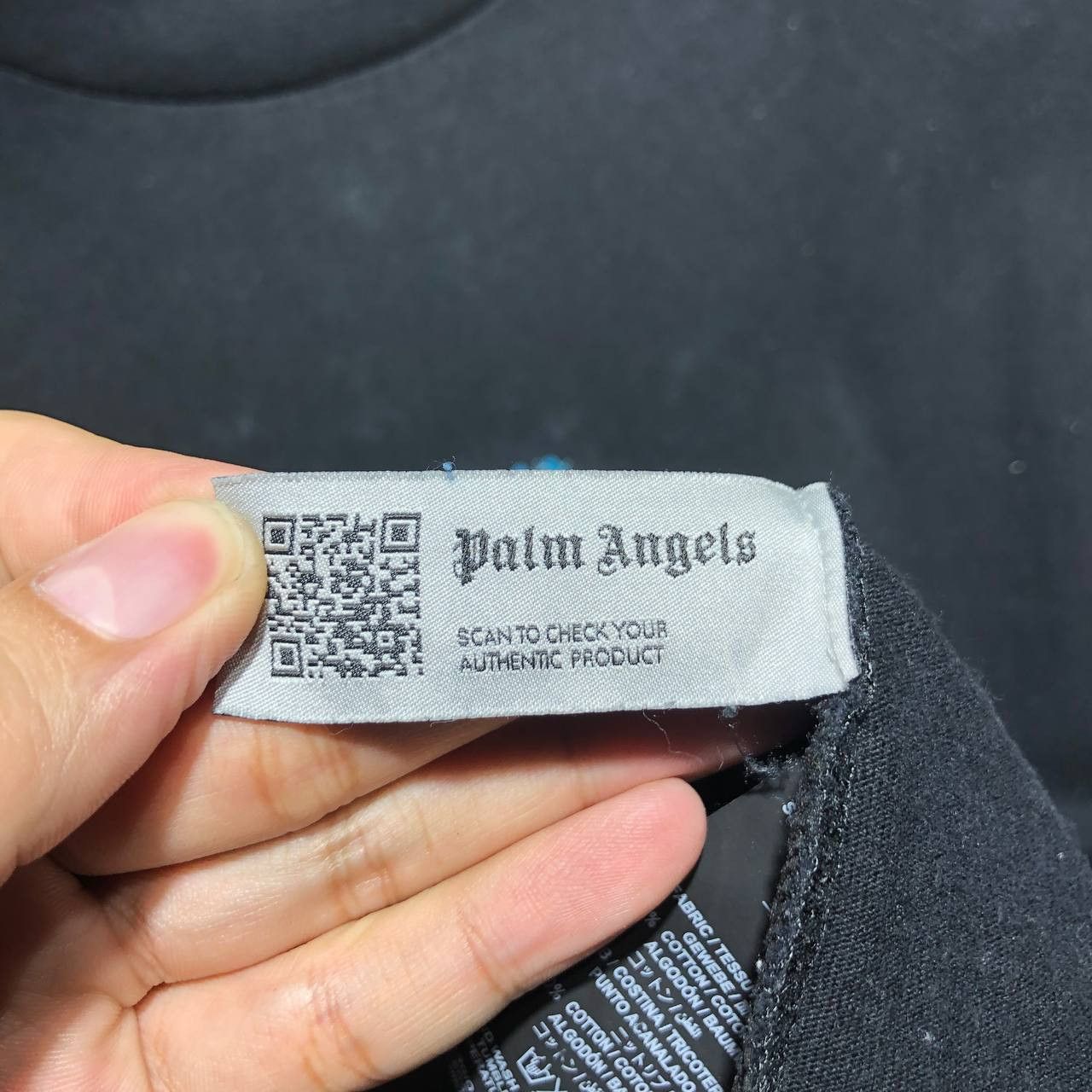 Palm Angels Palm Angels Hue Gothic Logo tee Size US L / EU 52-54 / 3 - 13 Thumbnail