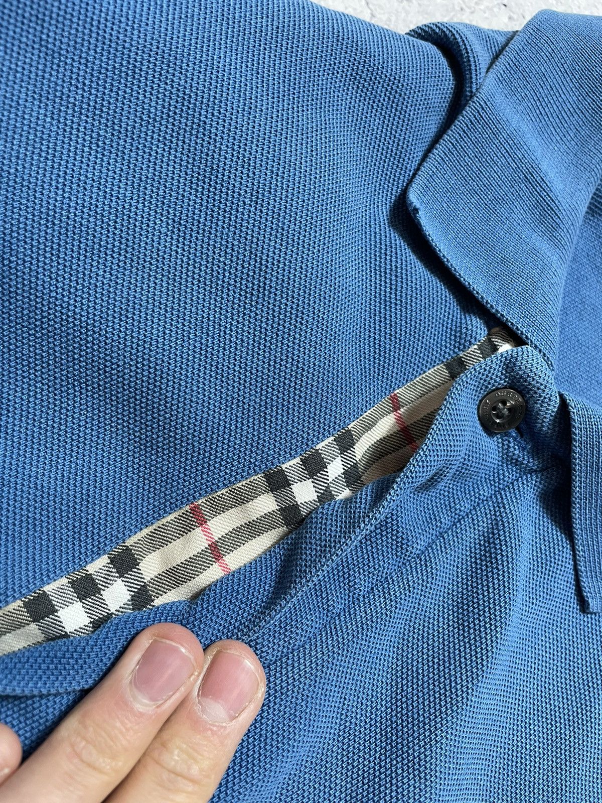 Burberry Vintage Luxury Polo Shirt Burberry London Size US M / EU 48-50 / 2 - 9 Thumbnail