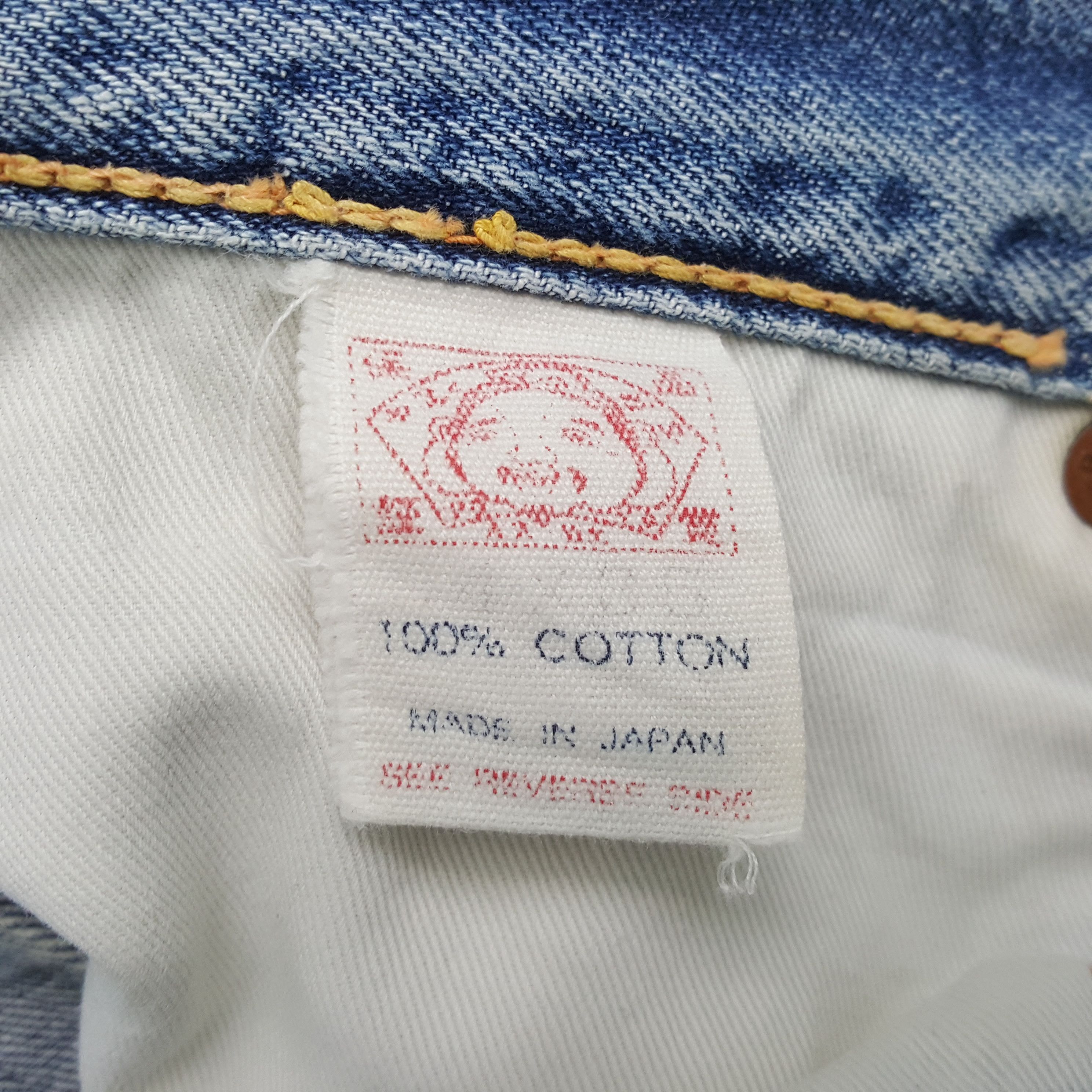 Evisu Vintage Evisu Japanese Brand Daicock Custom Style Jeans RR28 Size US 32 / EU 48 - 13 Thumbnail
