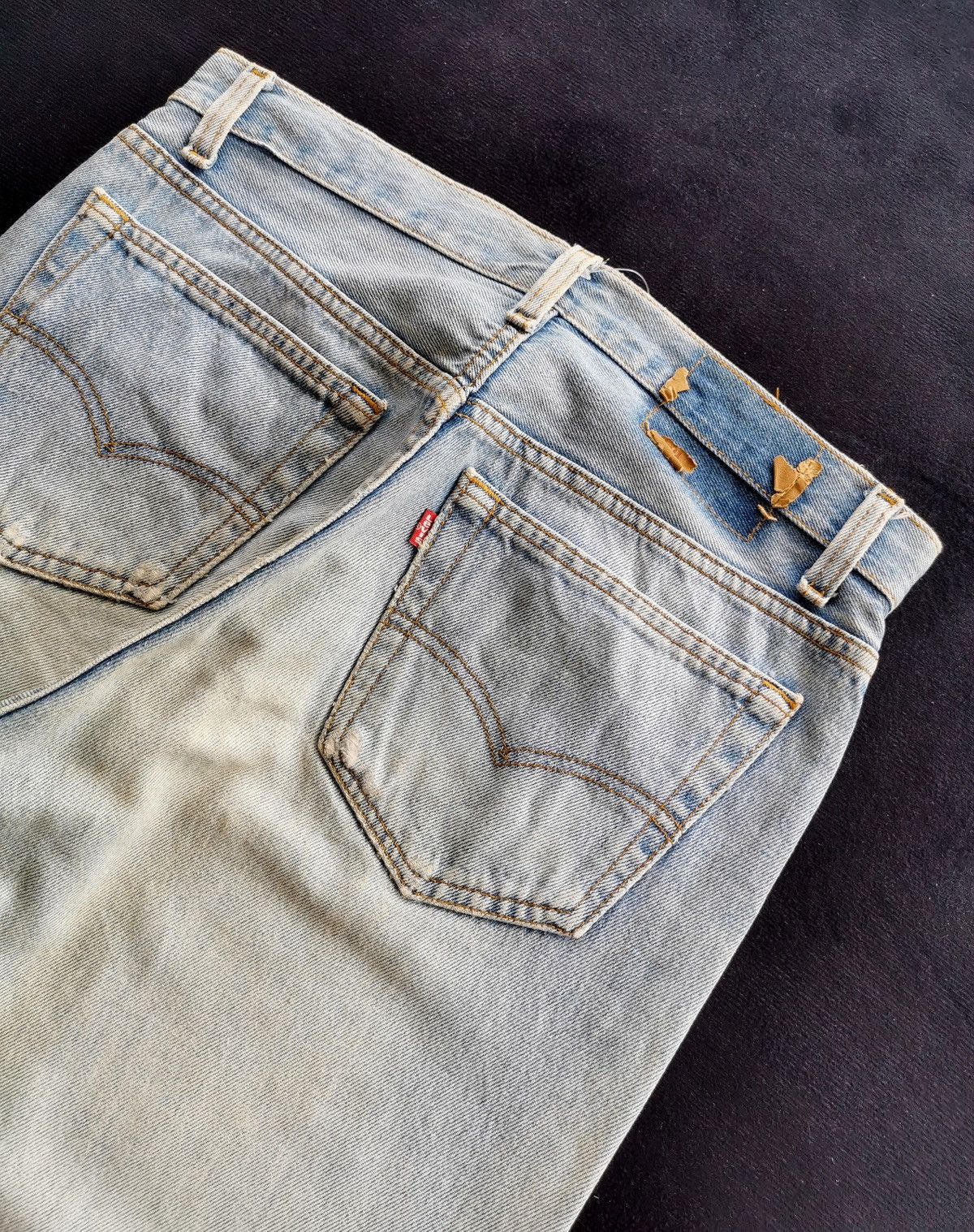 Levi's 90s Vintage Levis 501 Distressed Jeans Size US 30 / EU 46 - 8 Thumbnail