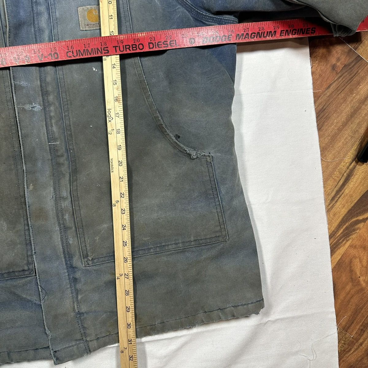 Carhartt Vintage Denim Carhartt Chore Coat “detroit style” Size US XXL / EU 58 / 5 - 5 Thumbnail