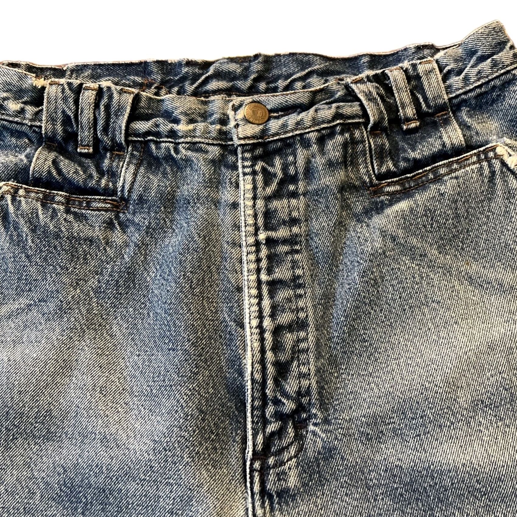 Vintage VINTAGE Rocky Mountain Jeans Men 30x35 Denim Cotton Blue Regular Straight Mens Size US 30 / EU 46 - 3 Thumbnail