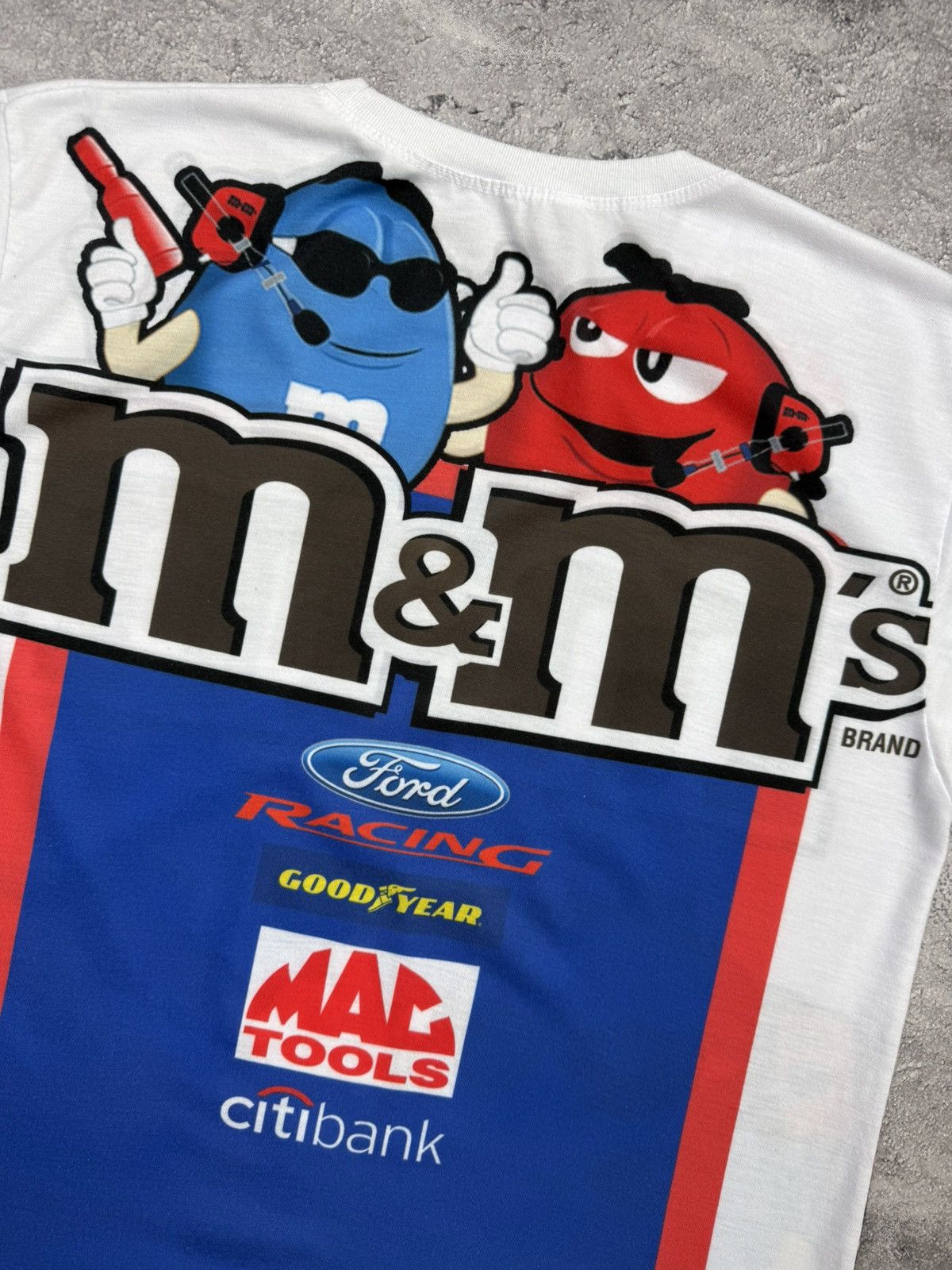 Vintage Vintage M&M’s Racing T-Shirt Y2K Streetwear Size US M / EU 48-50 / 2 - 14 Thumbnail