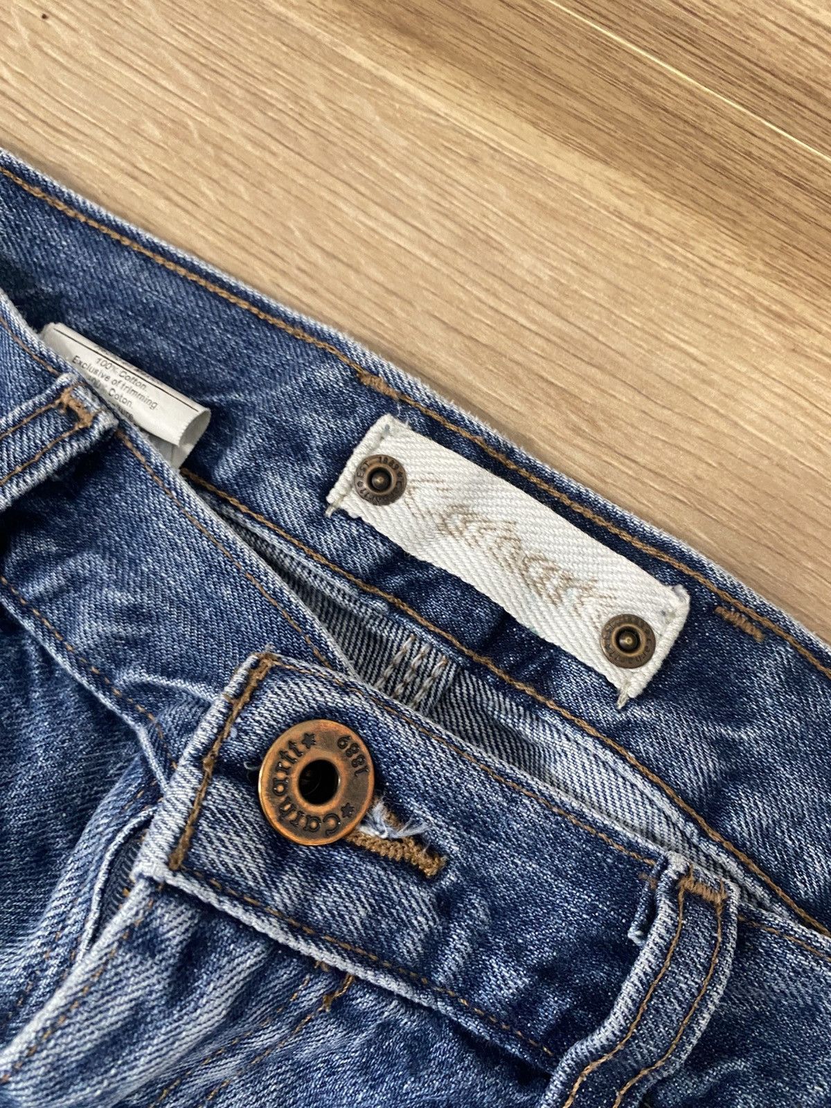 Carhartt Carhartt Carpenter type Workwear Denim Pants Size: W32 L34 Size US 32 / EU 48 - 4 Thumbnail