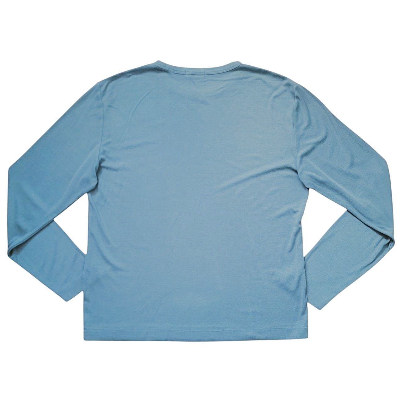 Theory Theory Blue Long-Sleeve Top | Size M Size US M / EU 48-50 / 2 - 2 Thumbnail