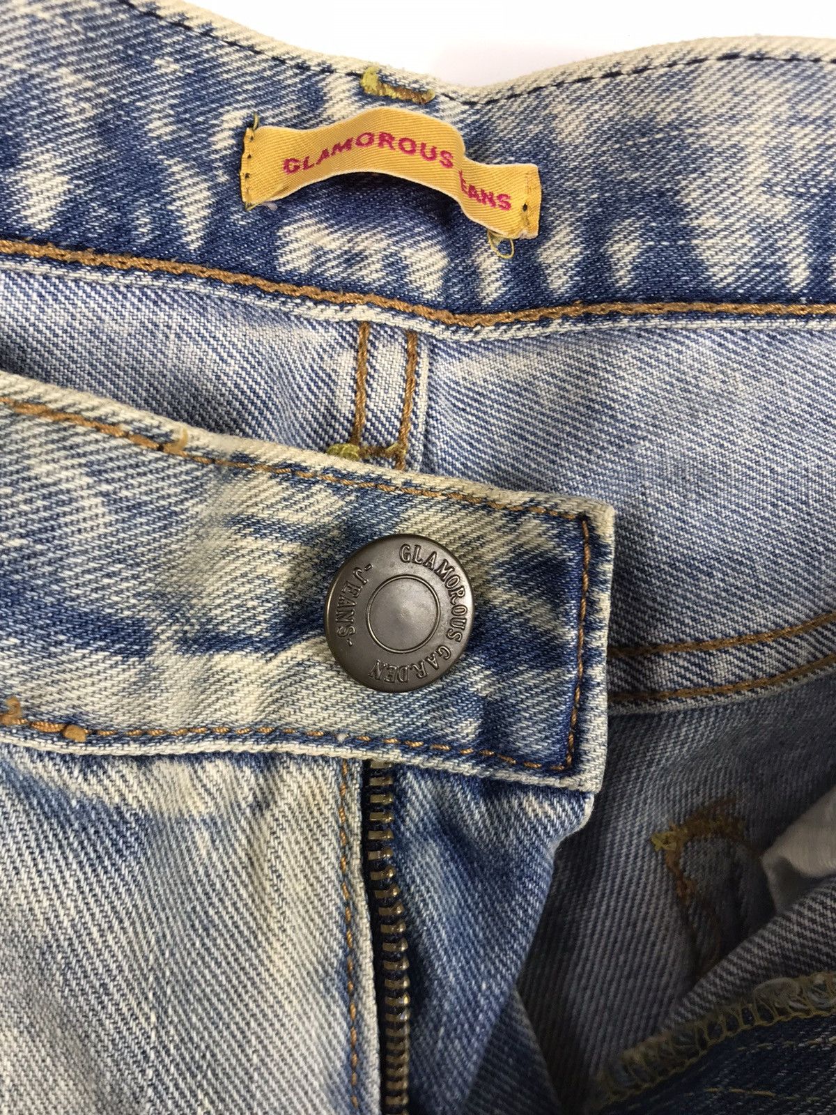If Six Was Nine × Japanese Brand × Le Grande Bleu (L.G.B.) ⚡️Glamorous Jeans Distressed Ripped Jeans Style Denim Size 31" - 5 Thumbnail