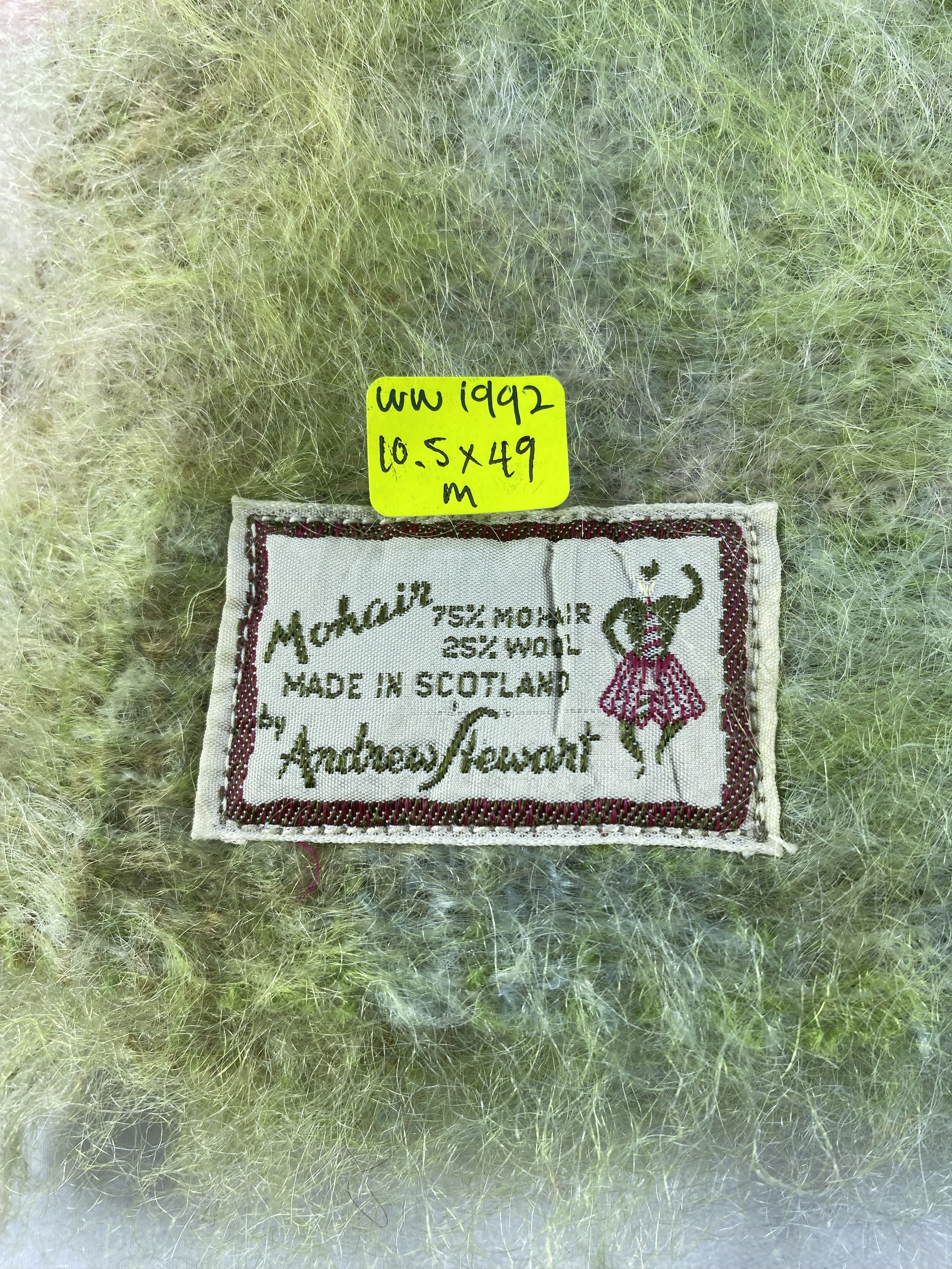 Vintage Vintage Mohair Scarf / Muffler / Neckwear Size ONE SIZE - 5 Thumbnail