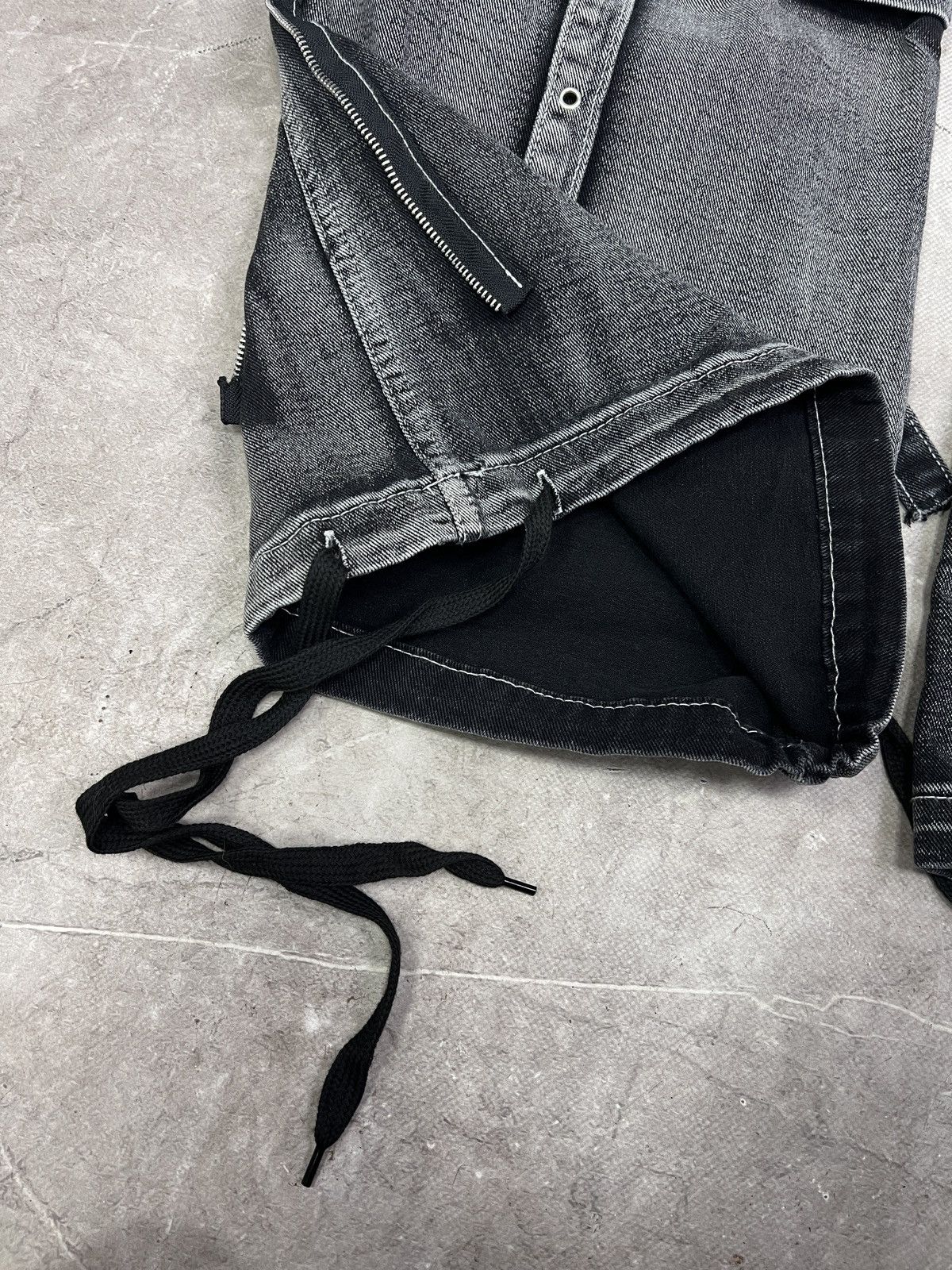 Tripp NYC Tripp NYC X-strap denim pants y2k gothic hype Style Size US 32 / EU 48 - 14 Thumbnail